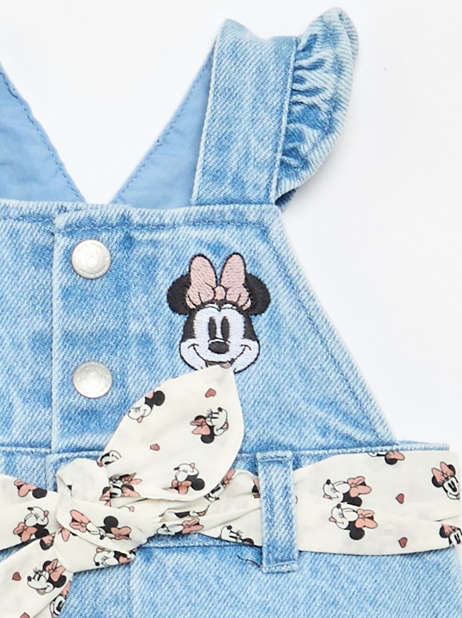 Robe sans manches en denim - Bleu (FZY40_2)
