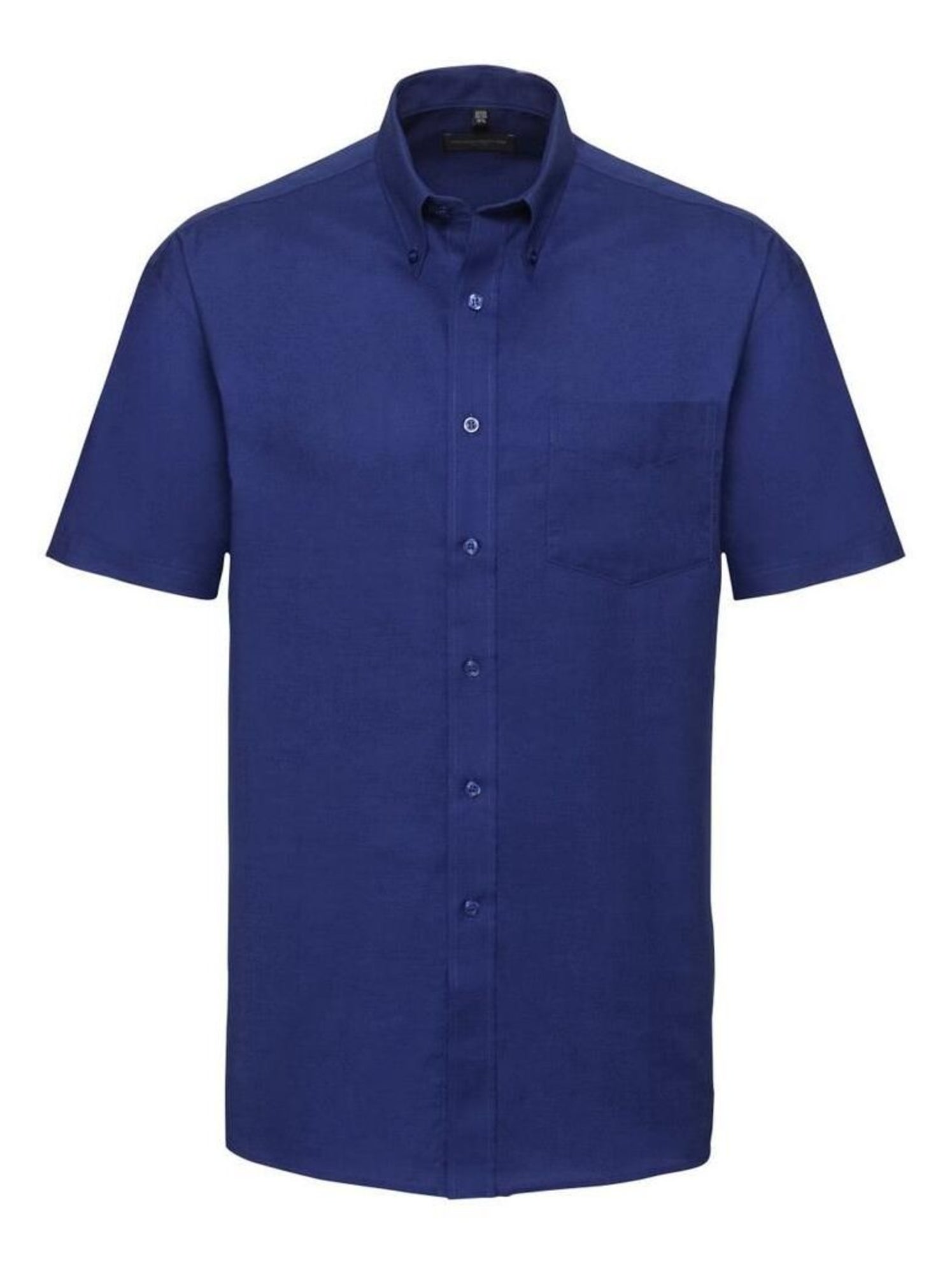 Russell - Chemise manches courtes - Bleu roi