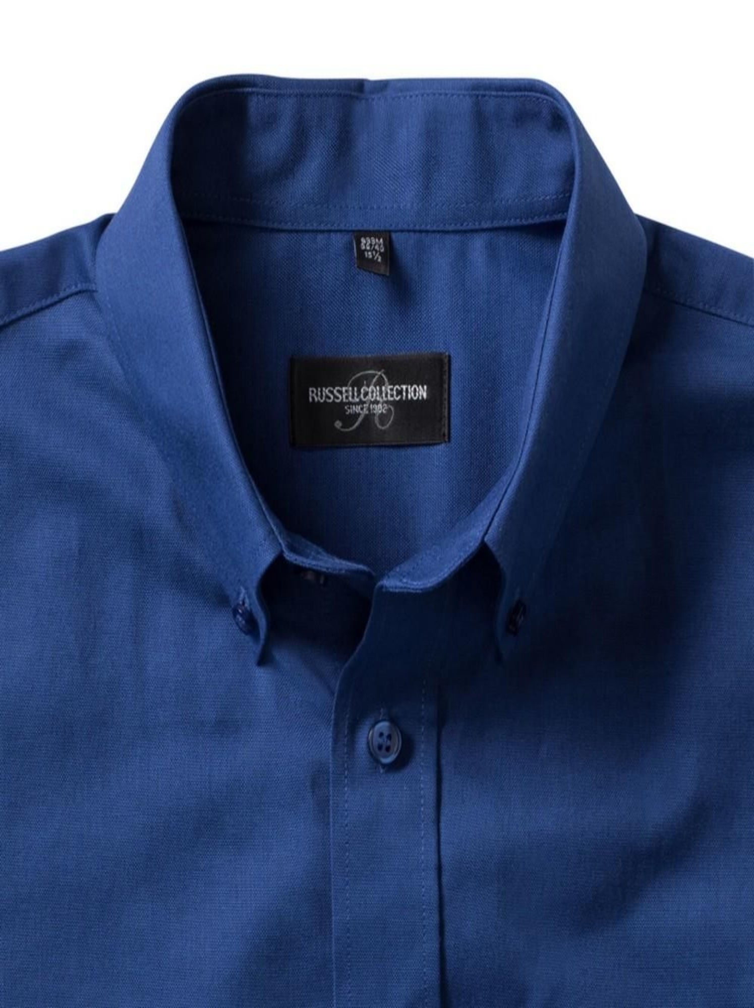 Russell - Chemise manches courtes - Bleu roi