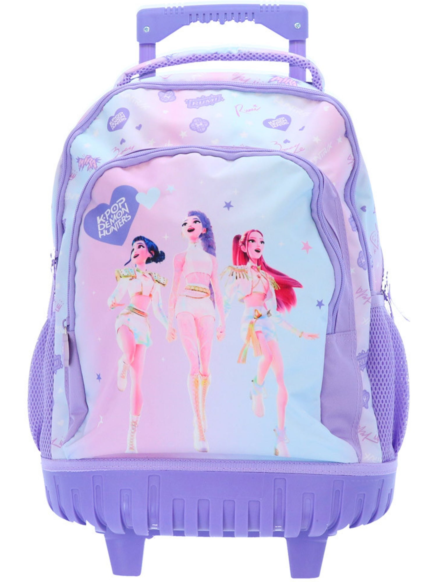 Sac à dos à roulettes – 'kpop demon hunters' – love 43 cm - Multicolore