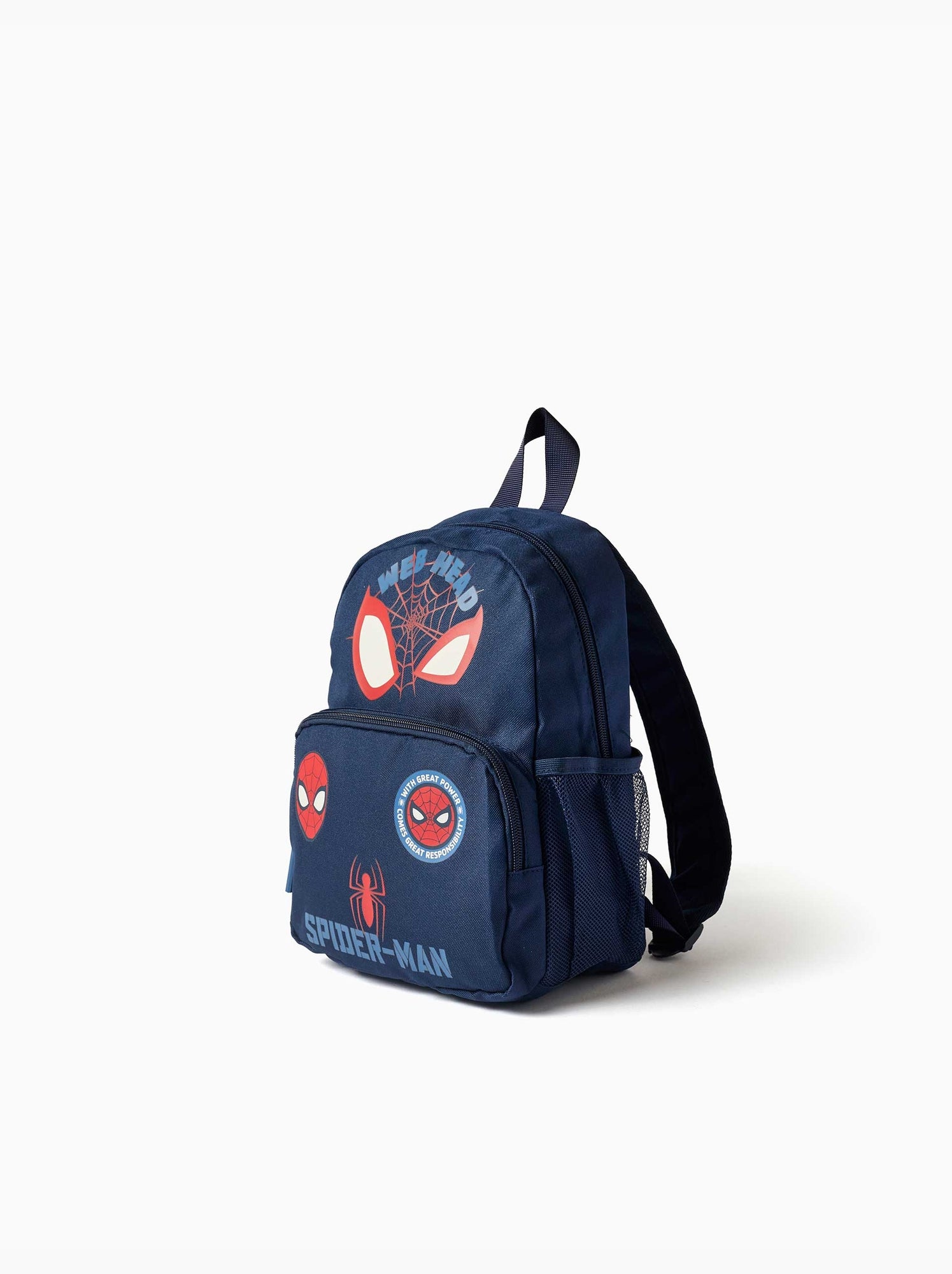 Sac à dos avec imprimés spider-man - Bleu foncé