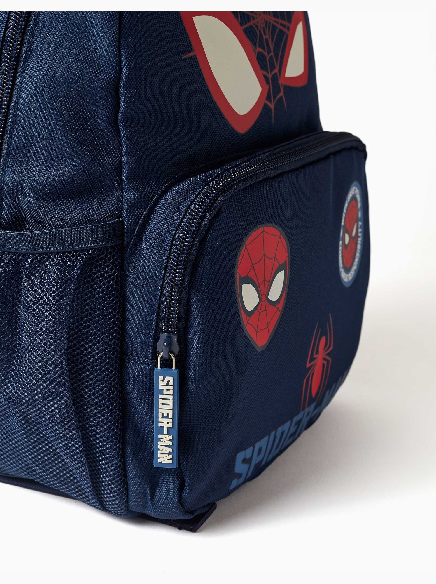 Sac à dos avec imprimés spider-man - Bleu foncé