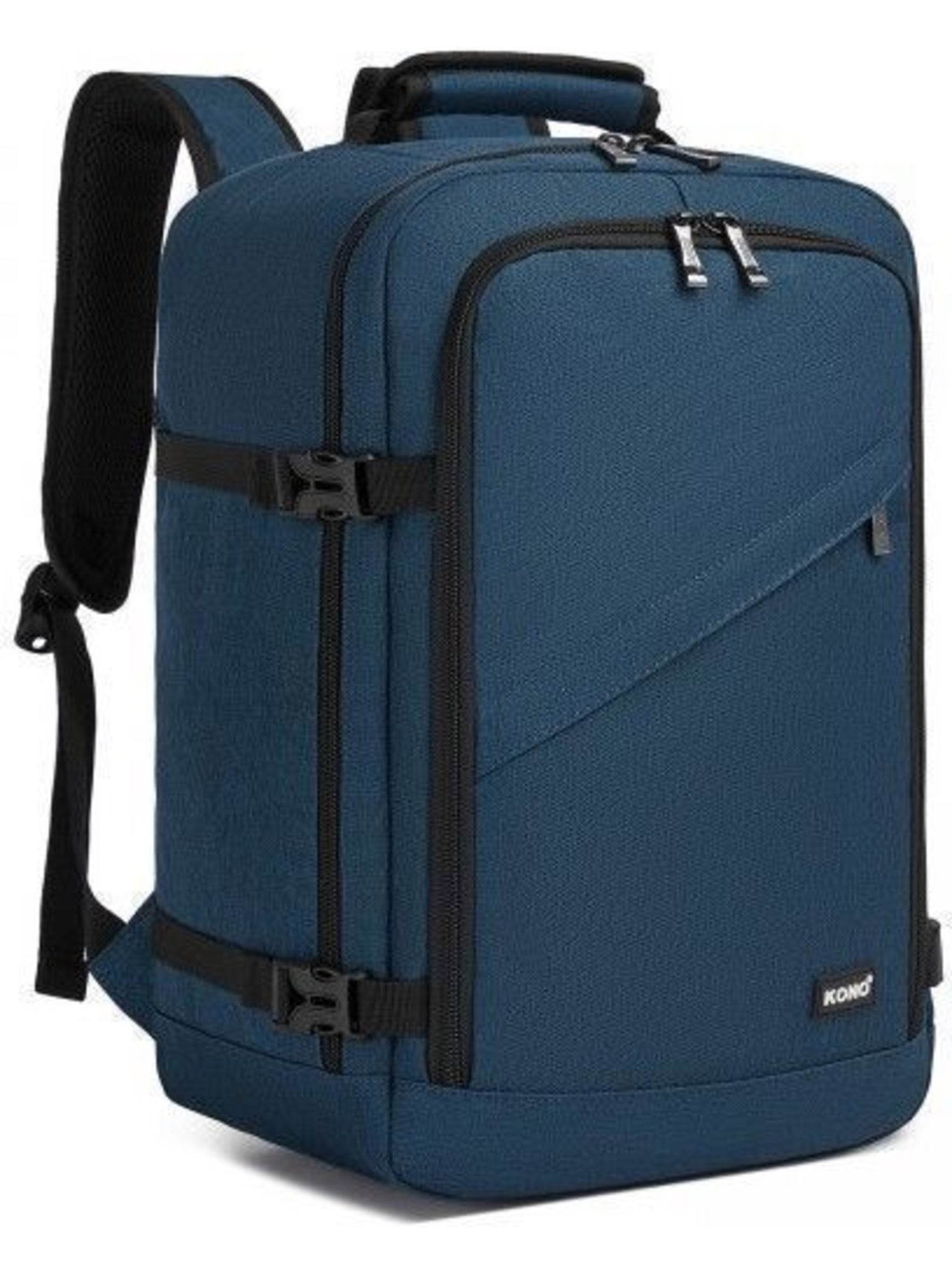 Sac à dos cabine 40x20x25 cm 20 l sous-siège ryanair - kono - Bleu