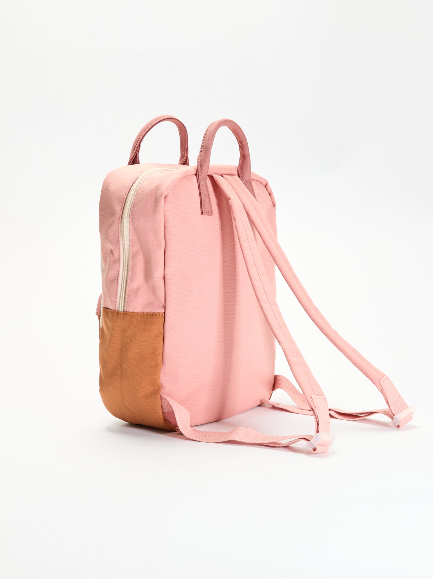 Sac à dos color block - Beige