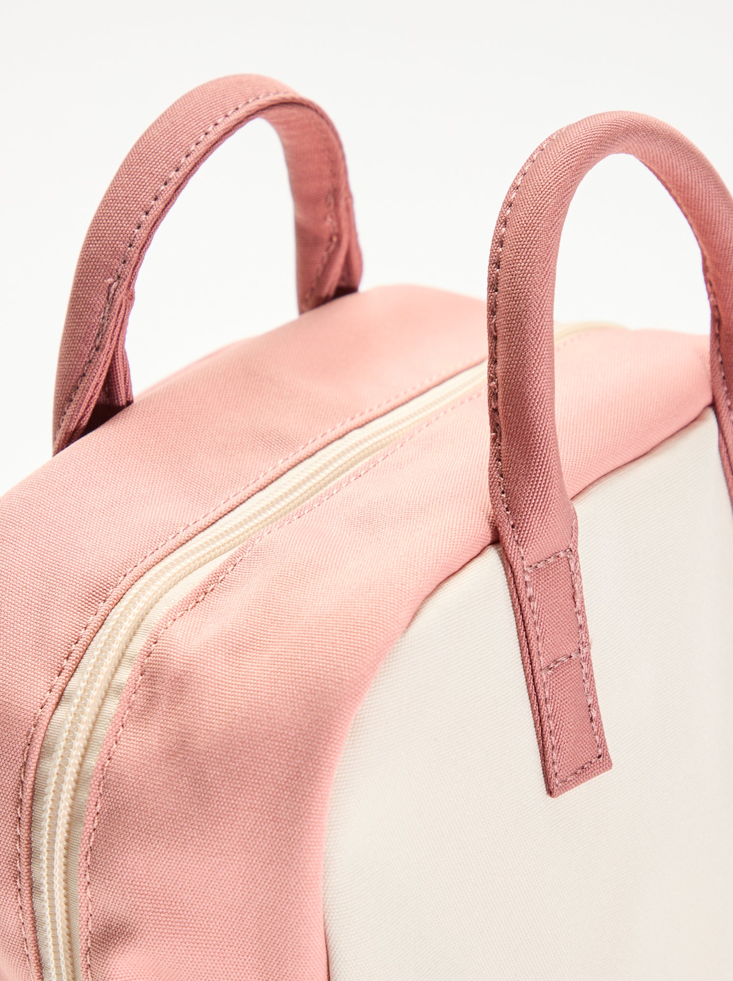 Sac à dos color block - Beige