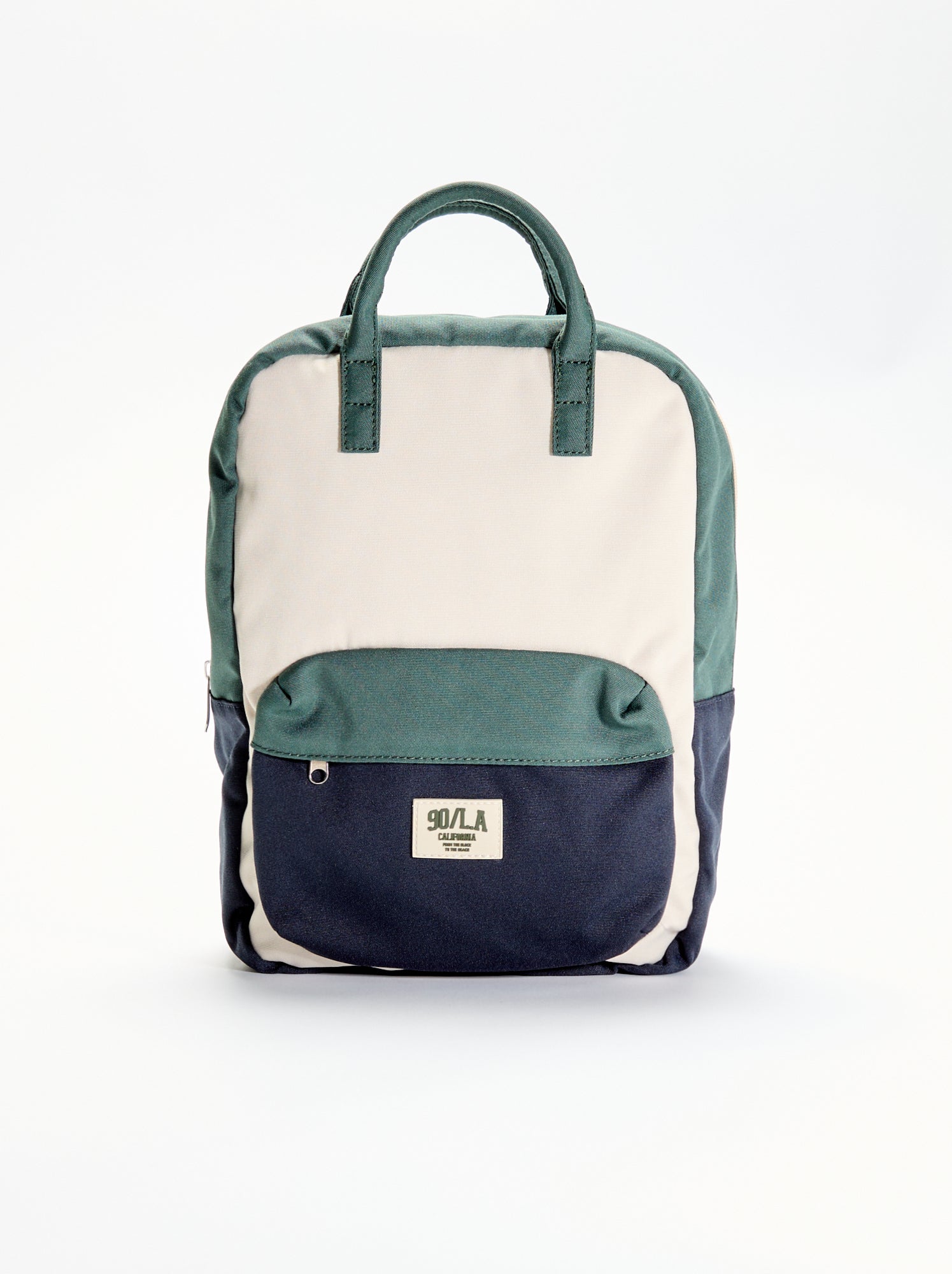 Sac à dos color block - Bleu