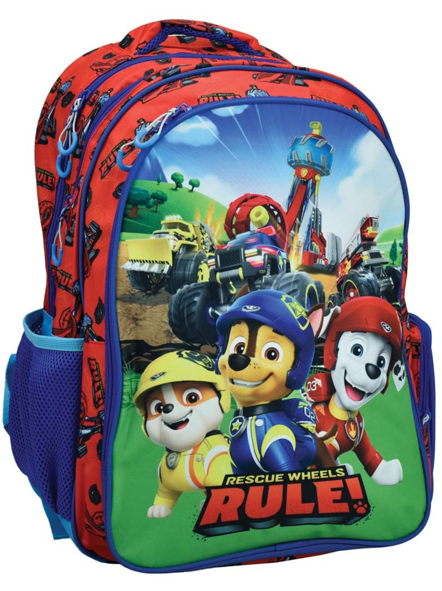 Sac à dos enfant Paw Patrol Rescue Rule polyester imprimé - Multicolore