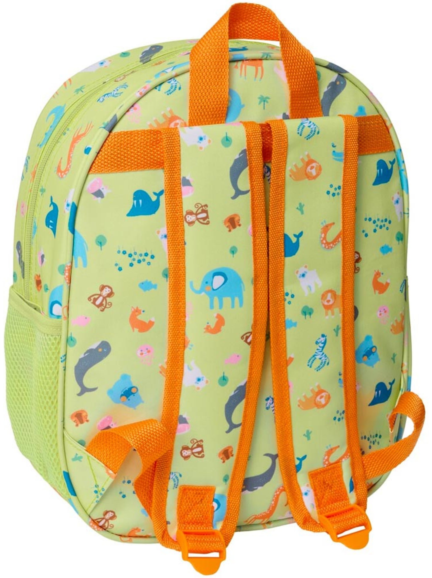 Sac à dos maternelle 3d lion et savane cmp imprimé relief 33 x 27 x 10 cm - Vert