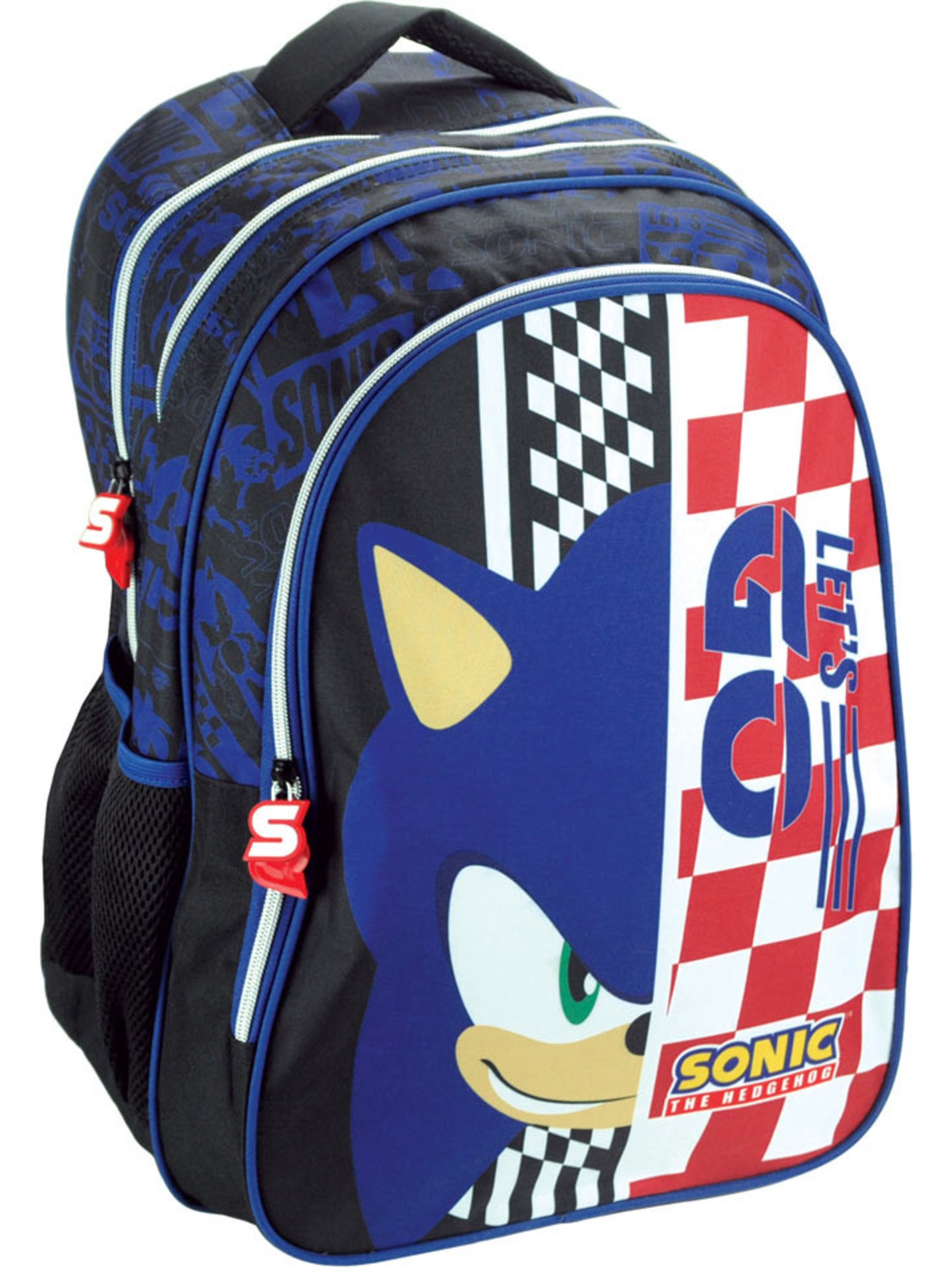 Sac à dos 'sonic' – classic let's go 2 compartiments – 43 cm - Multicolore