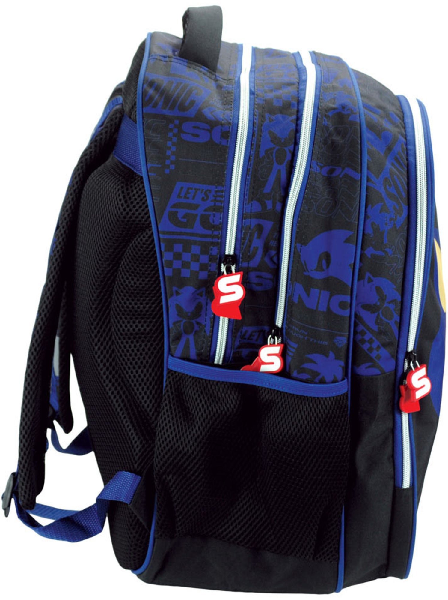 Sac à dos 'sonic' – classic let's go 2 compartiments – 43 cm - Multicolore