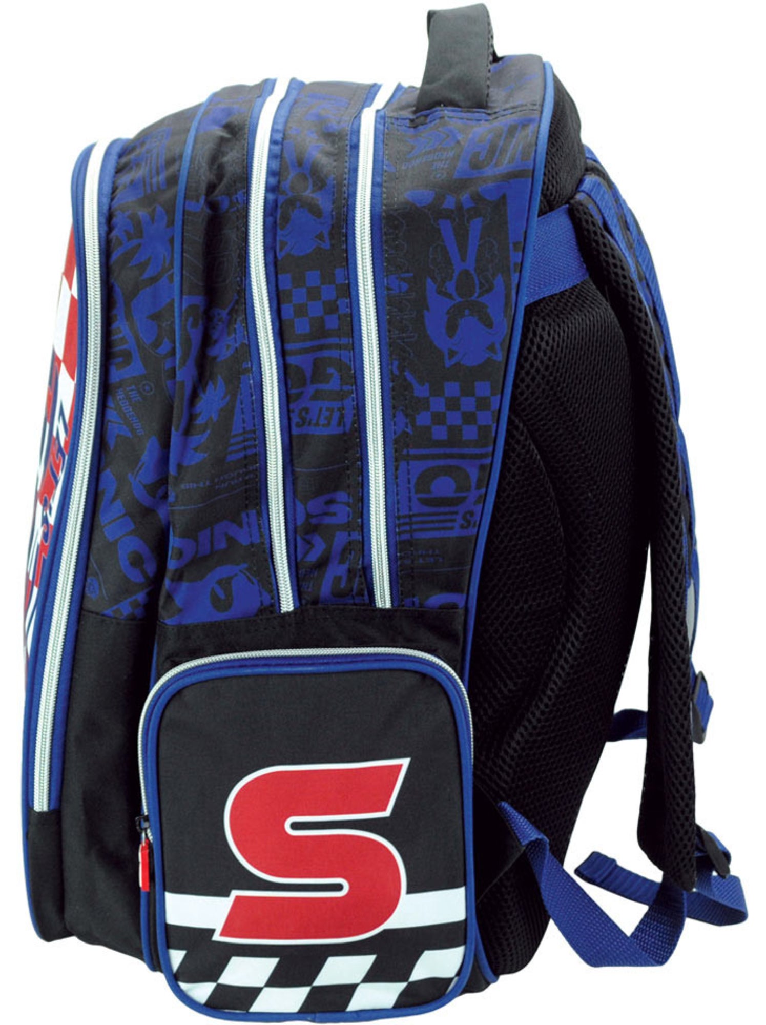 Sac à dos 'sonic' – classic let's go 2 compartiments – 43 cm - Multicolore
