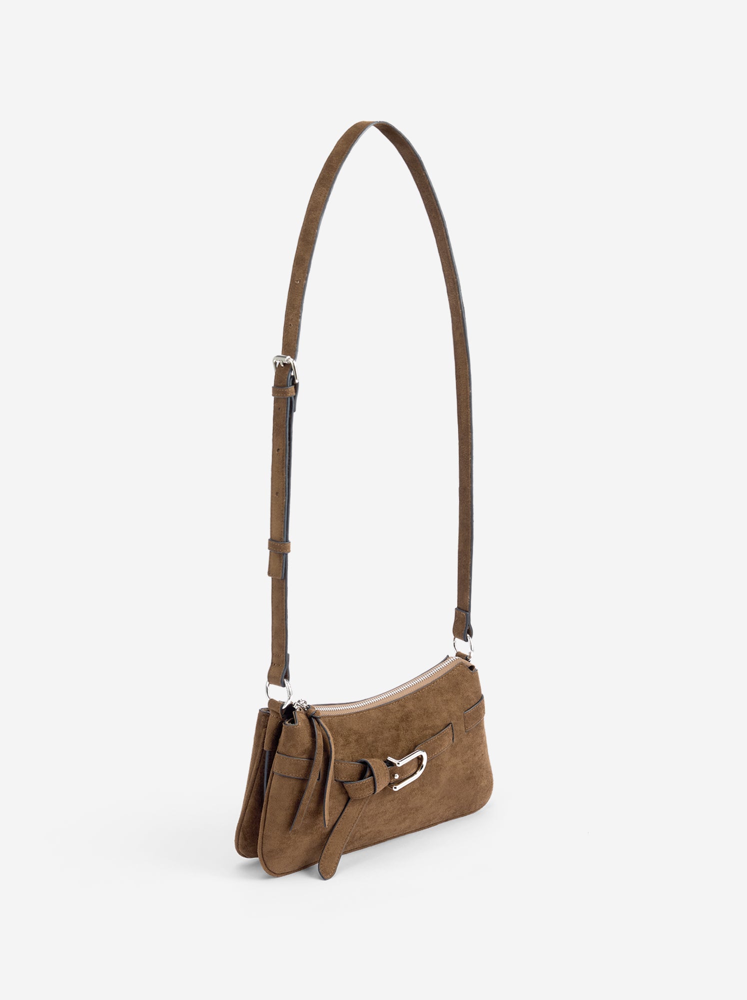Sac à main avec bandoulière réglable - Kaki