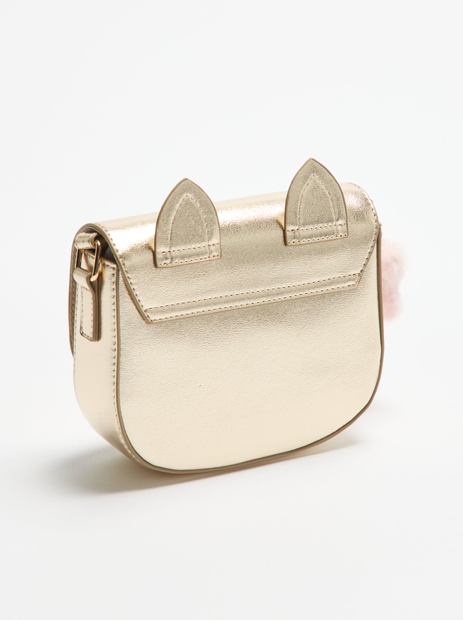 Sac à main design 'chat' - Jaune