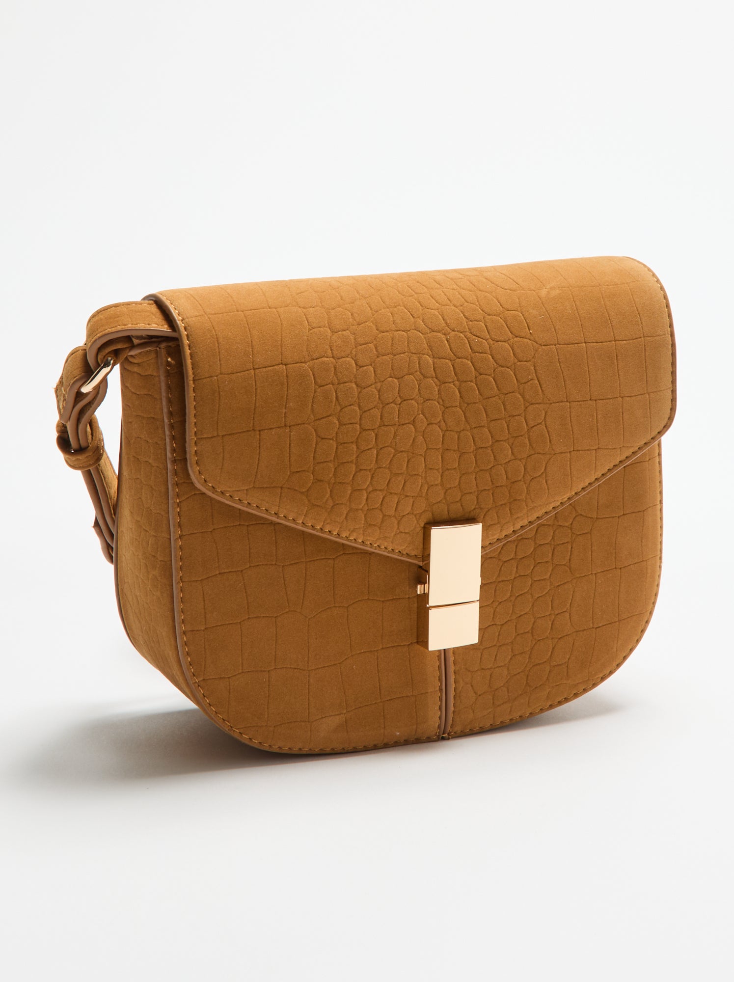 Sac à main en suédine - Beige
