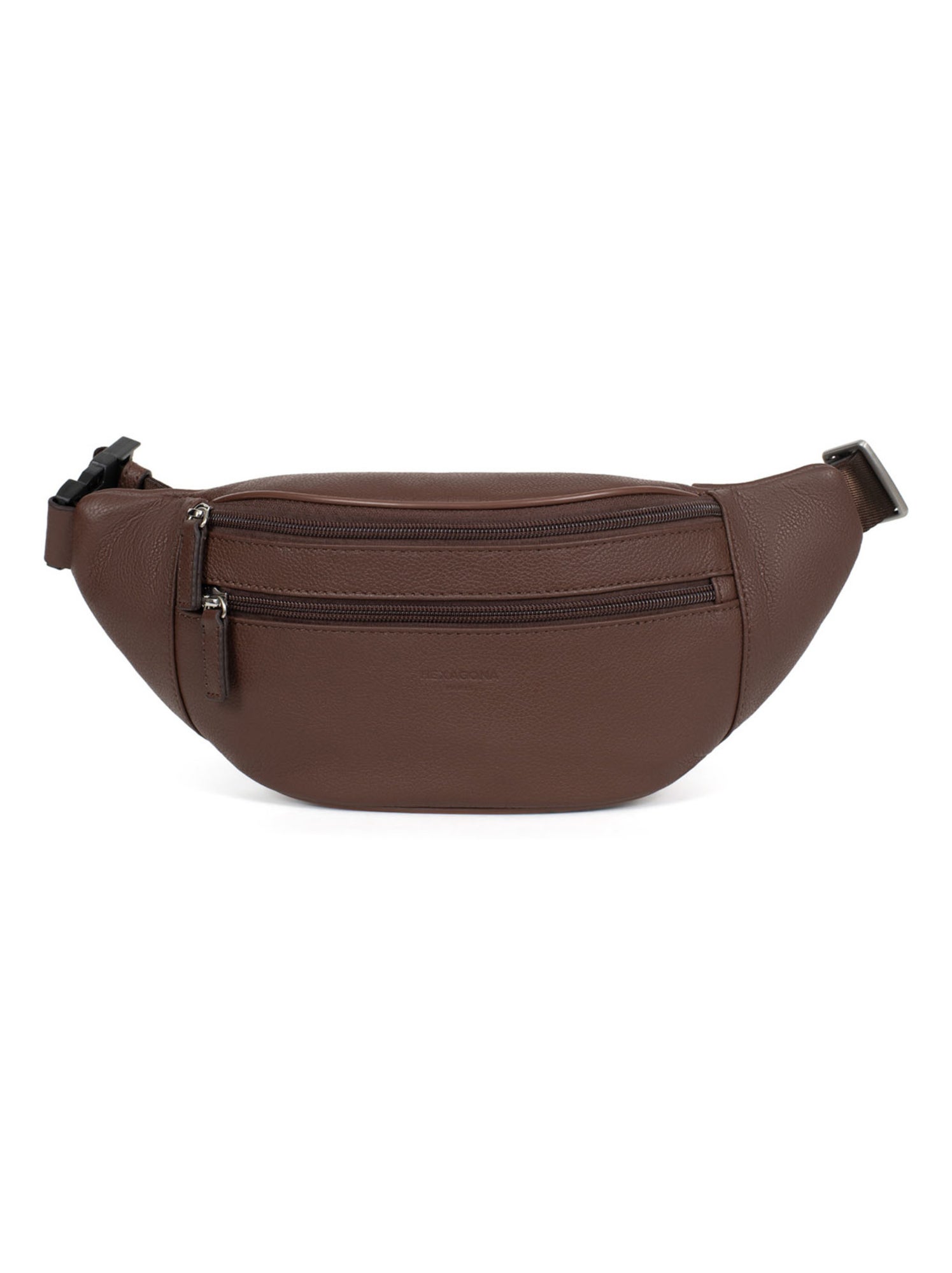 Sac banane  Cuir CONFORT - Marron chocolat
