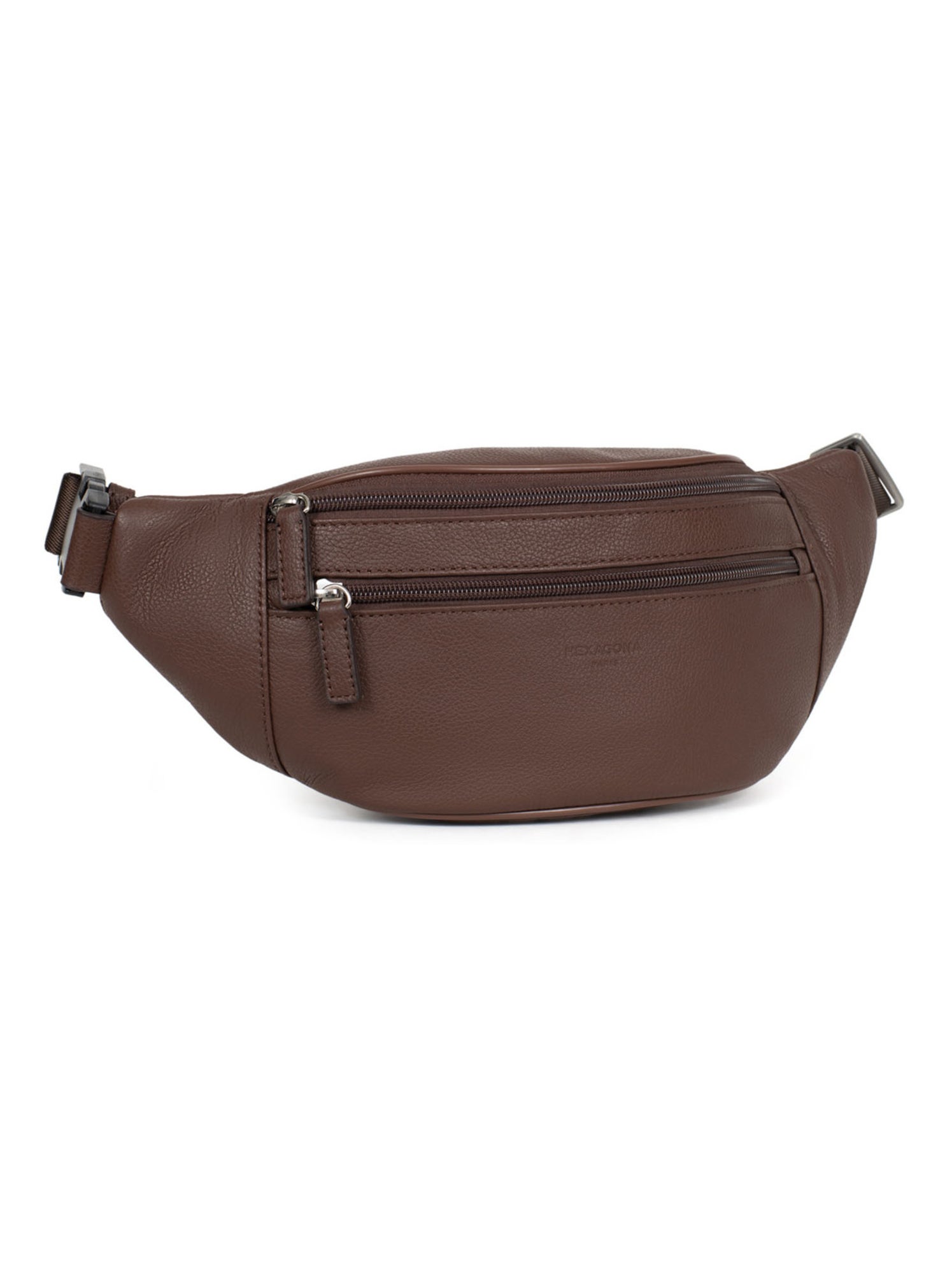 Sac banane  Cuir CONFORT - Marron chocolat