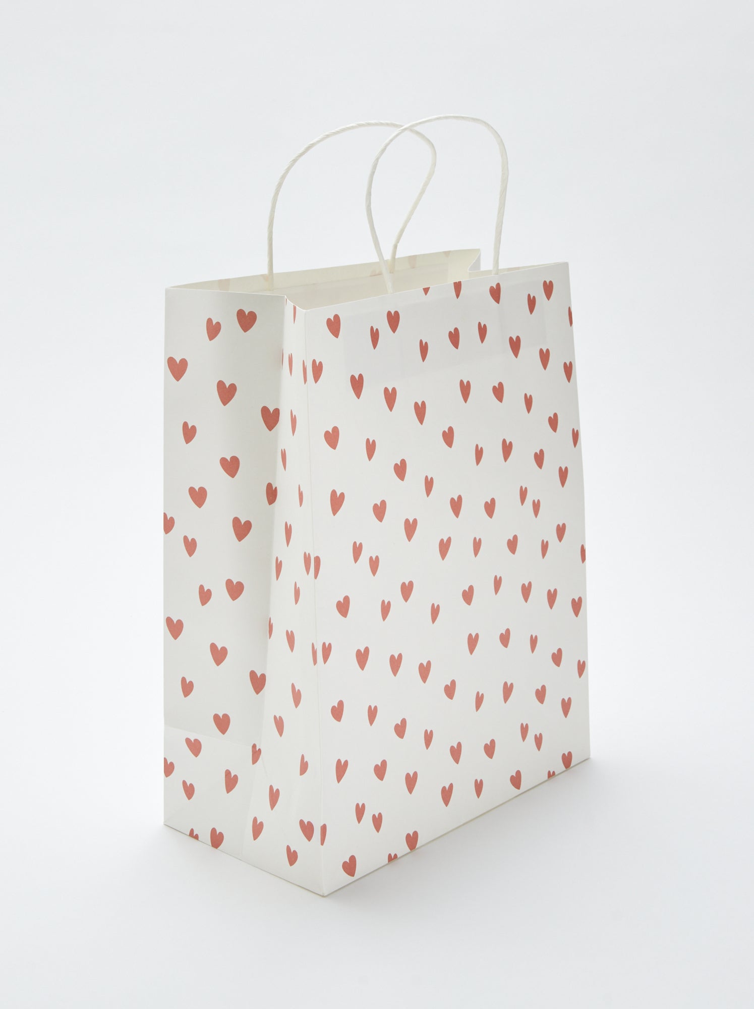 Sac cadeau 'coeur' - Rose (DAR44_1)