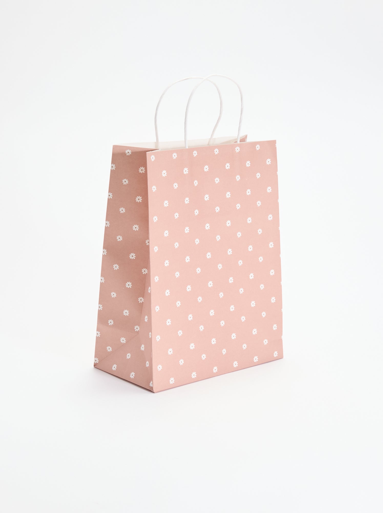 Sac cadeau 'coeur' - Rose (DAR44_3)