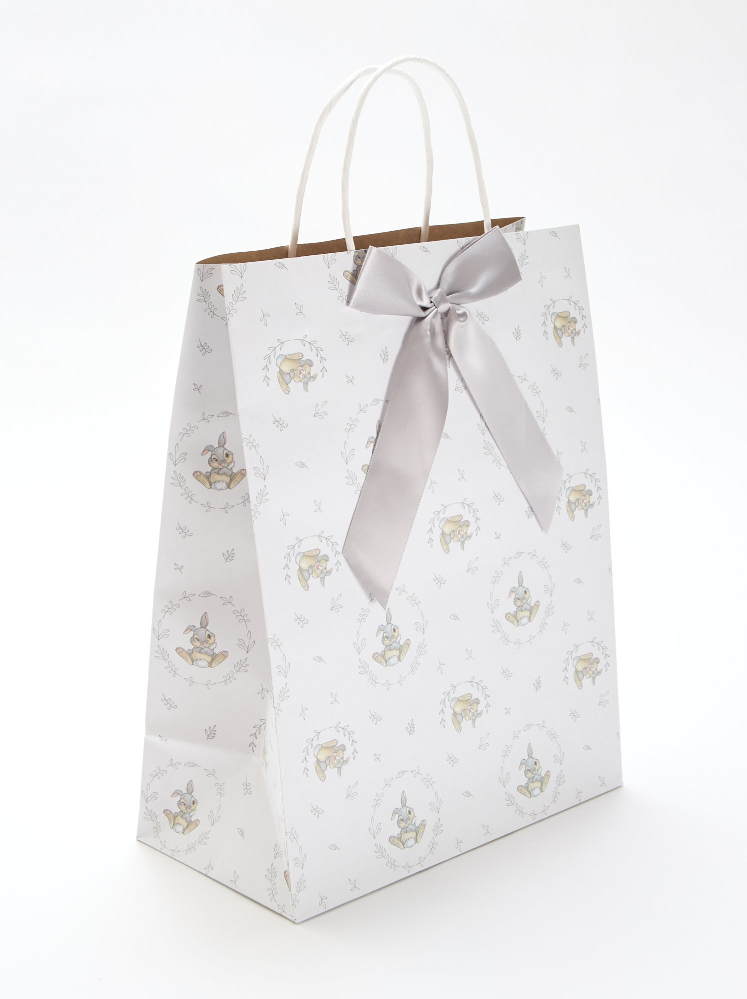 Sac cadeau en papier 'Panpan' - Blanc