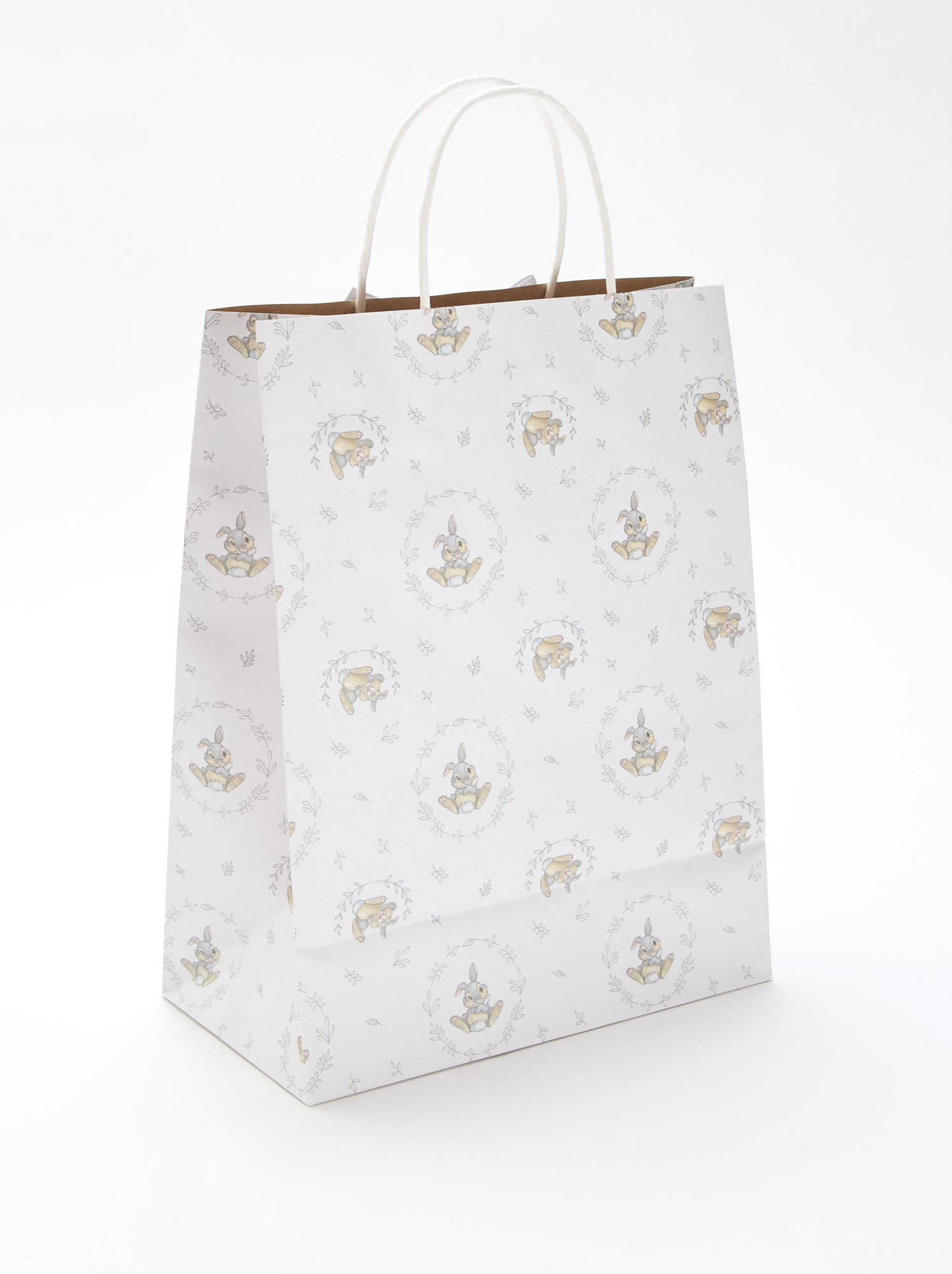 Sac cadeau en papier 'Panpan' - Blanc