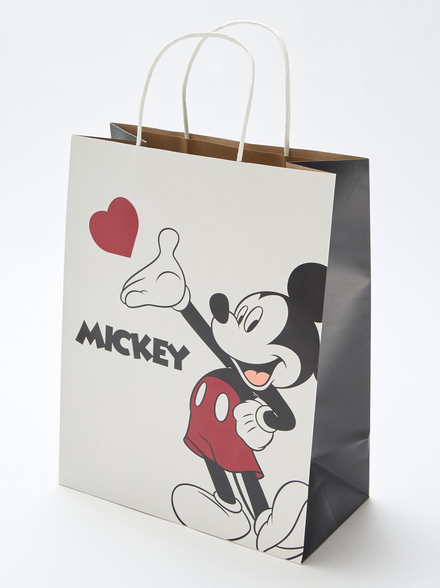 Sac cadeau en papier 'Mickey' 'Disney' - Beige (BRW19_3)
