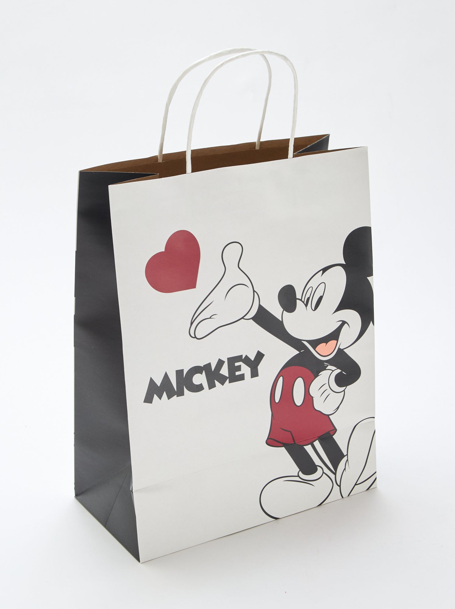 Sac cadeau en papier 'Mickey' 'Disney' - Beige (BRW19_3)