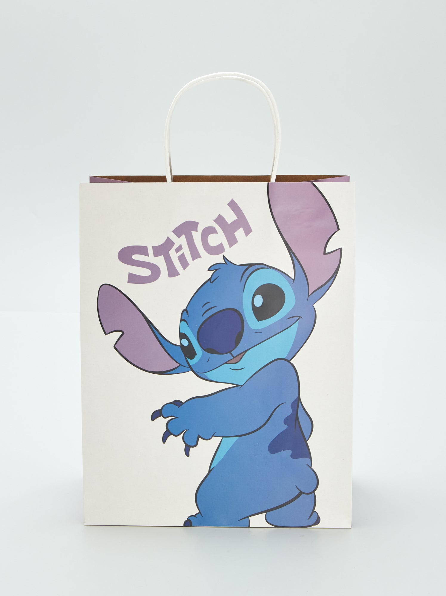 Sac cadeau en papier 'Mickey' 'Disney' - Blanc
