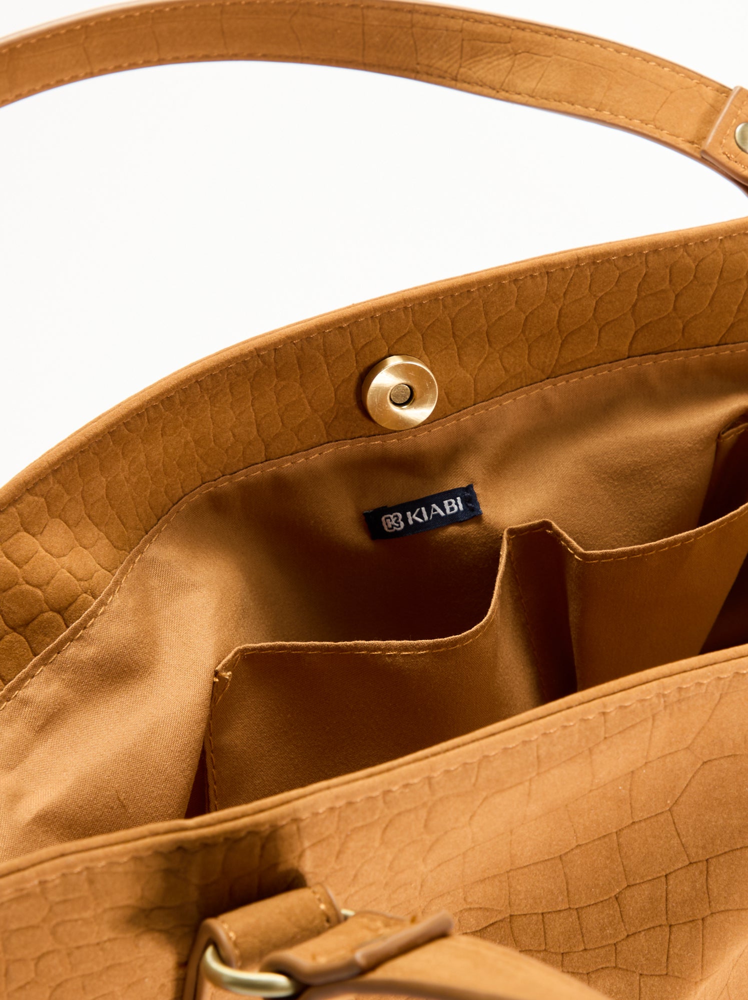 Sac de forme hobo avec franges - Beige