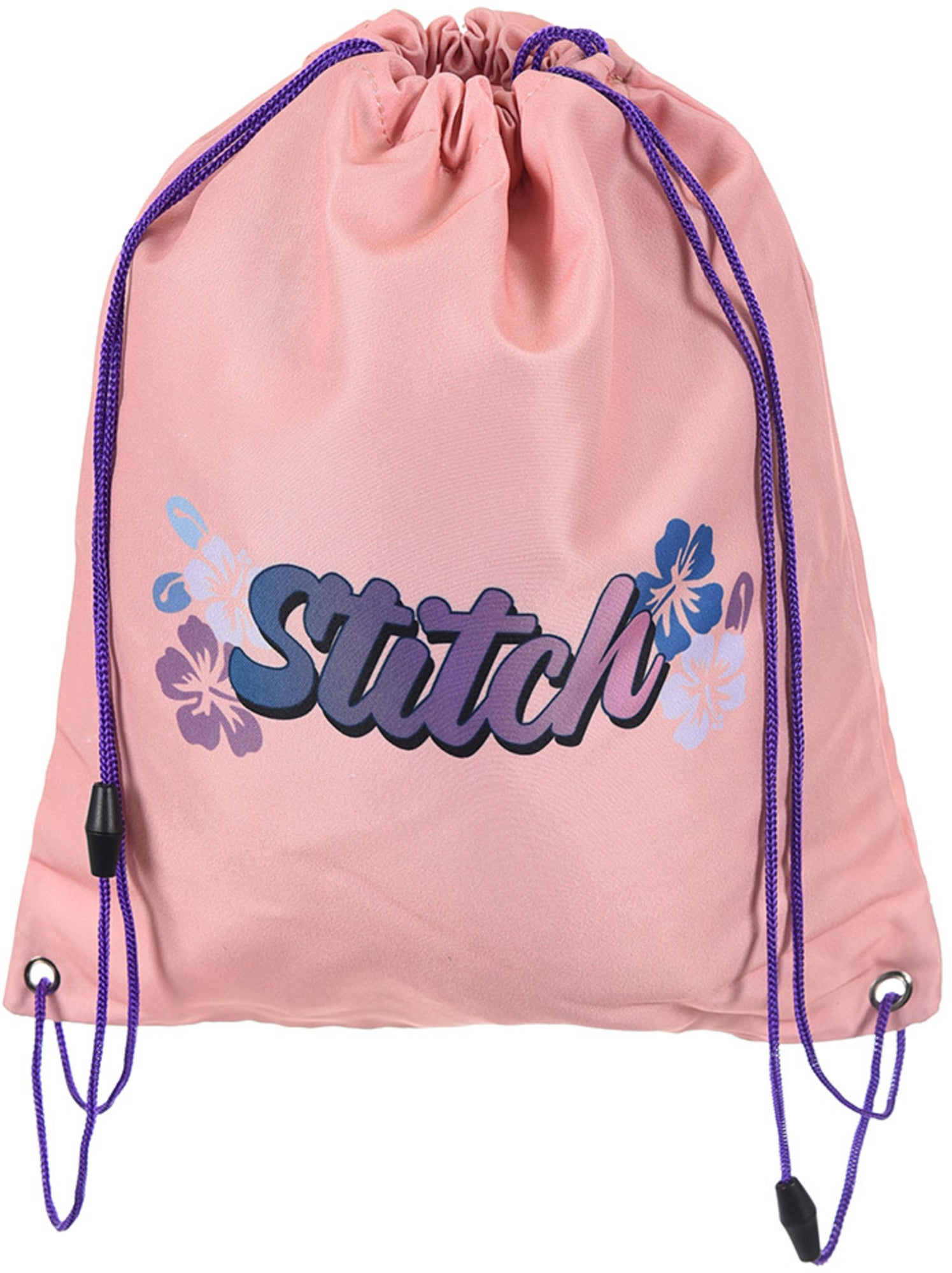 Sac de piscine lilo & stitch   | licence officielle - Rose