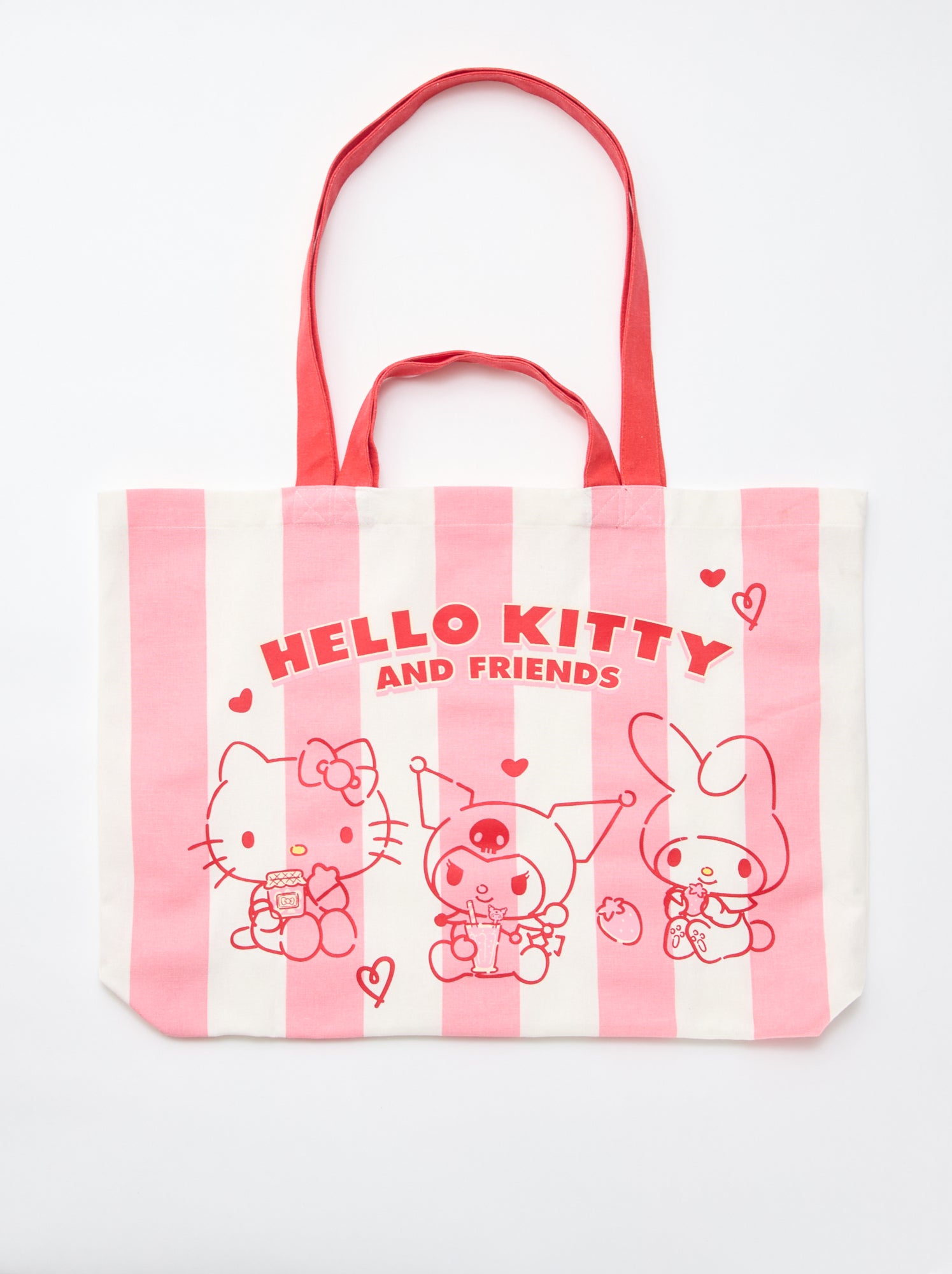 Sac de plage 'Hello Kitty' - Rose