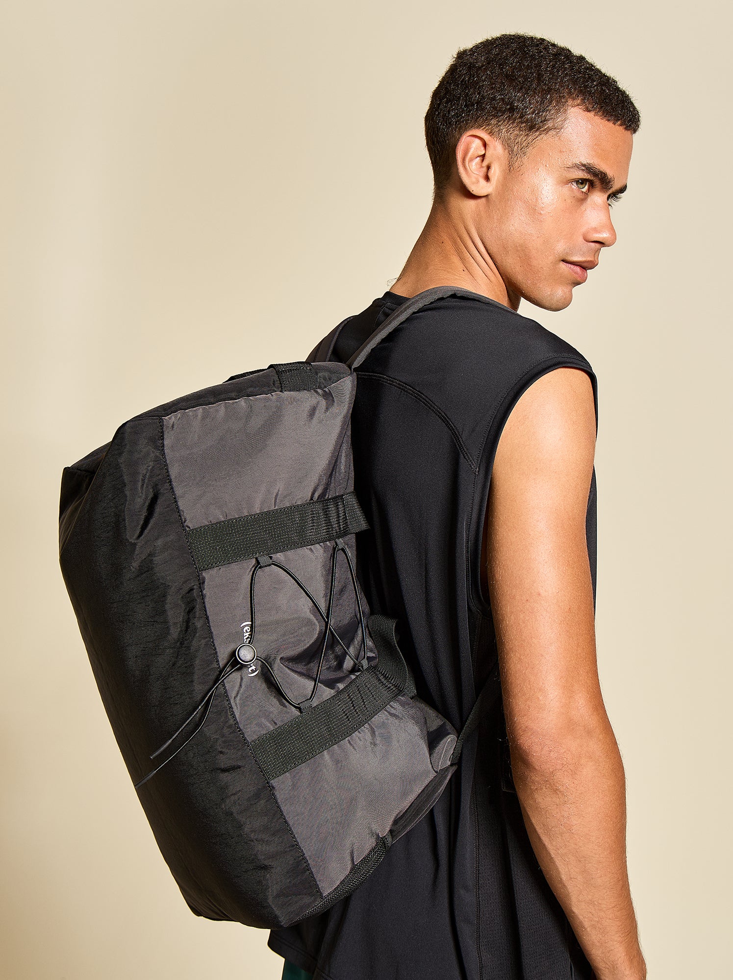 Sac de sport 2-en-1 - (ekstract) - Noir