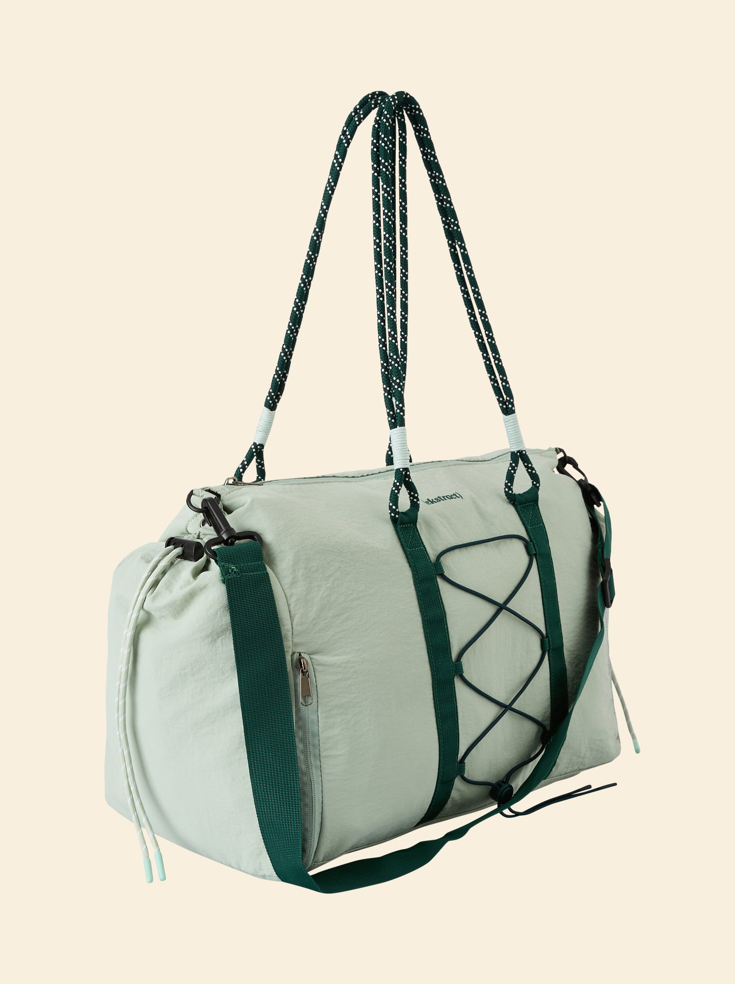Sac de sport (ekstract) avec poches extérieures et rangement chaussures - Vert
