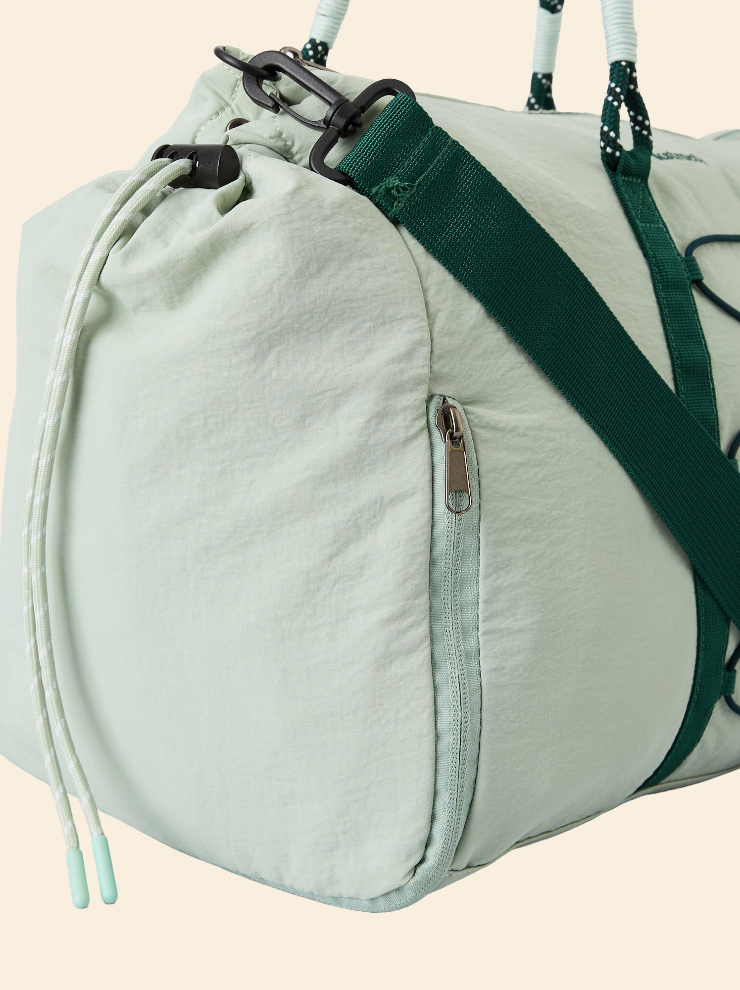 Sac de sport (ekstract) avec poches extérieures et rangement chaussures - Vert
