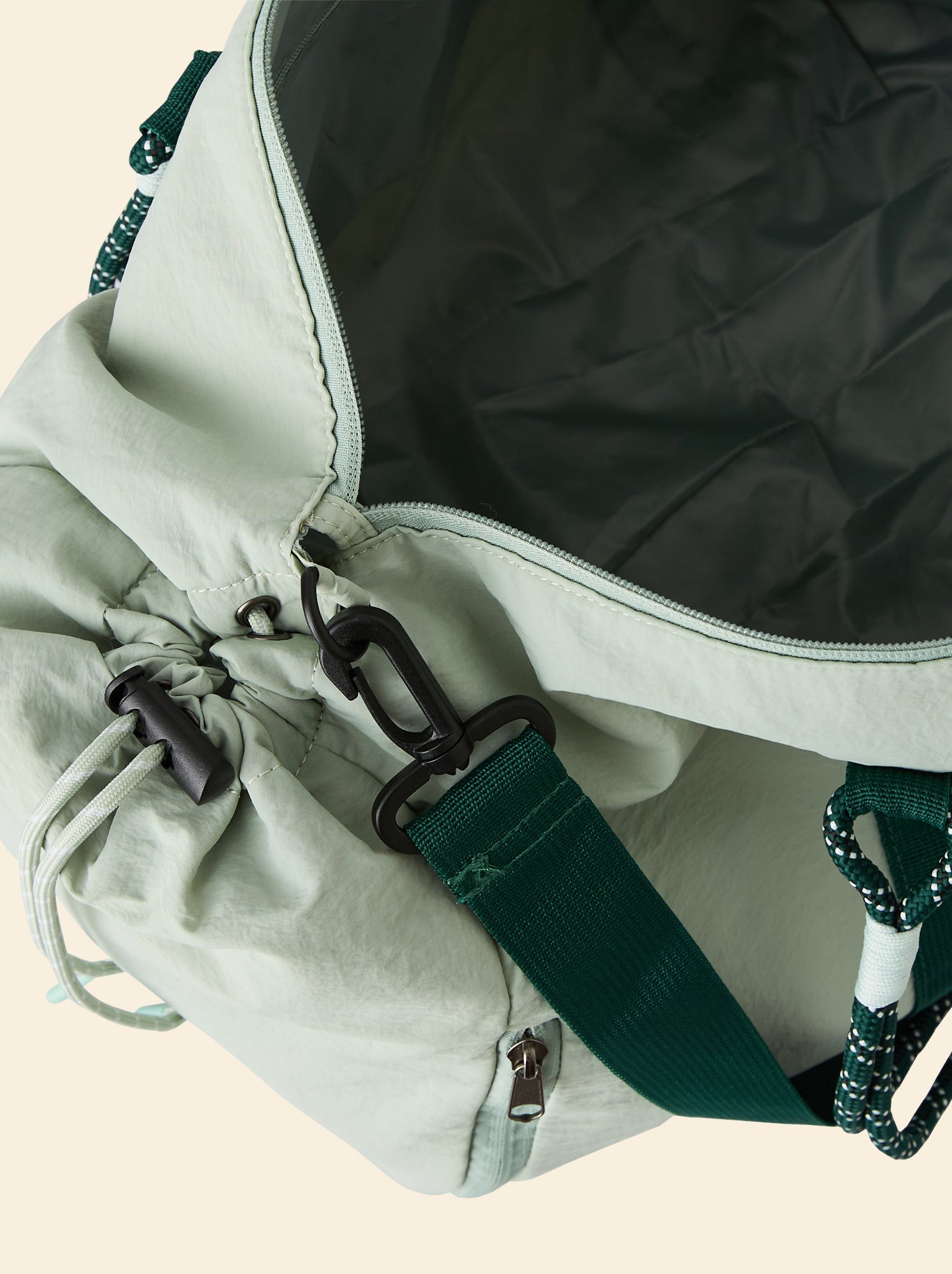 Sac de sport (ekstract) avec poches extérieures et rangement chaussures - Vert