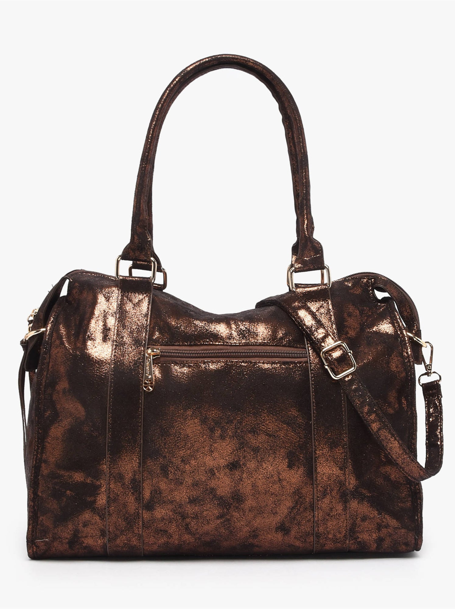 Sac porté épaule a4 format a4 gallantry toile enduite - Bronze