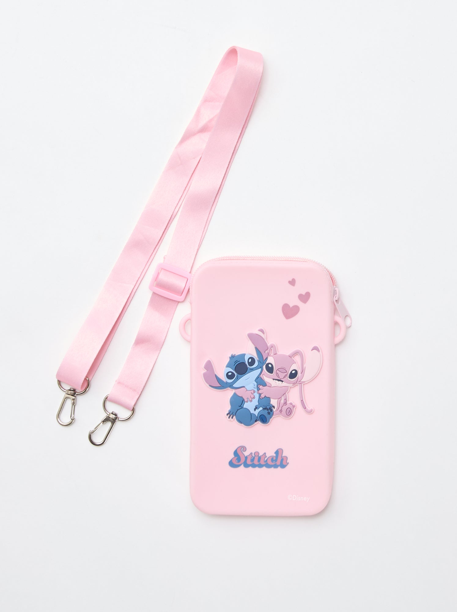 Sac 'Stitch' avec bandoulière - Rose