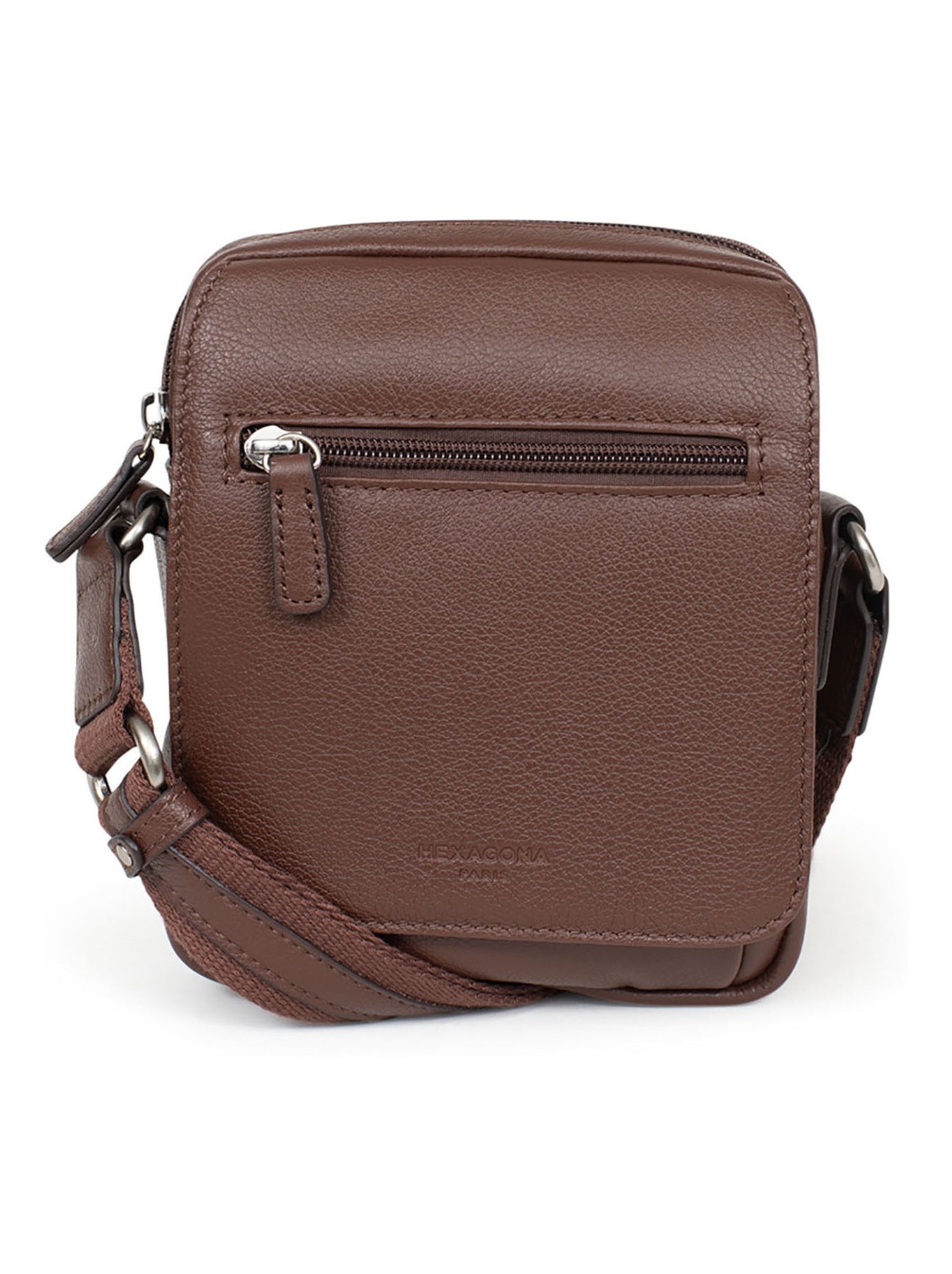 Sacoche  Cuir CONFORT - Marron chocolat
