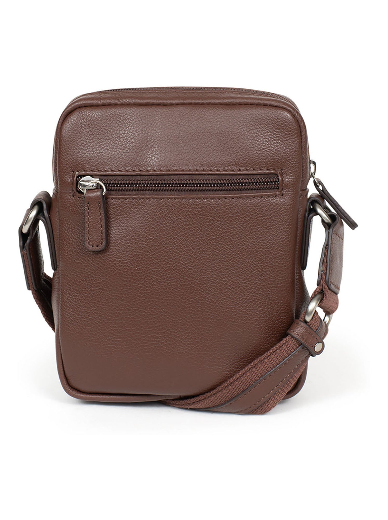 Sacoche  Cuir CONFORT - Marron chocolat
