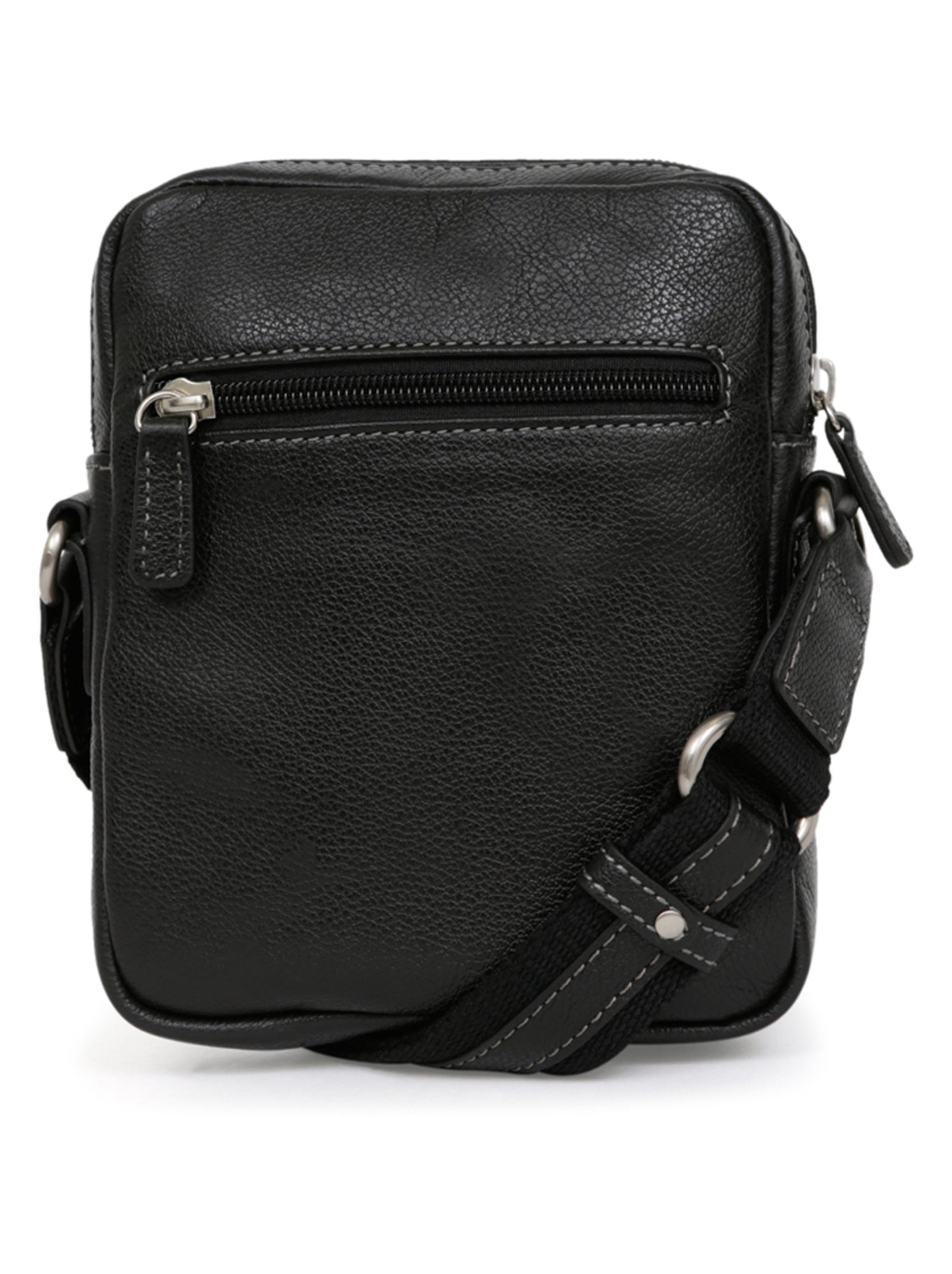 Sacoche  Cuir CONFORT - Noir