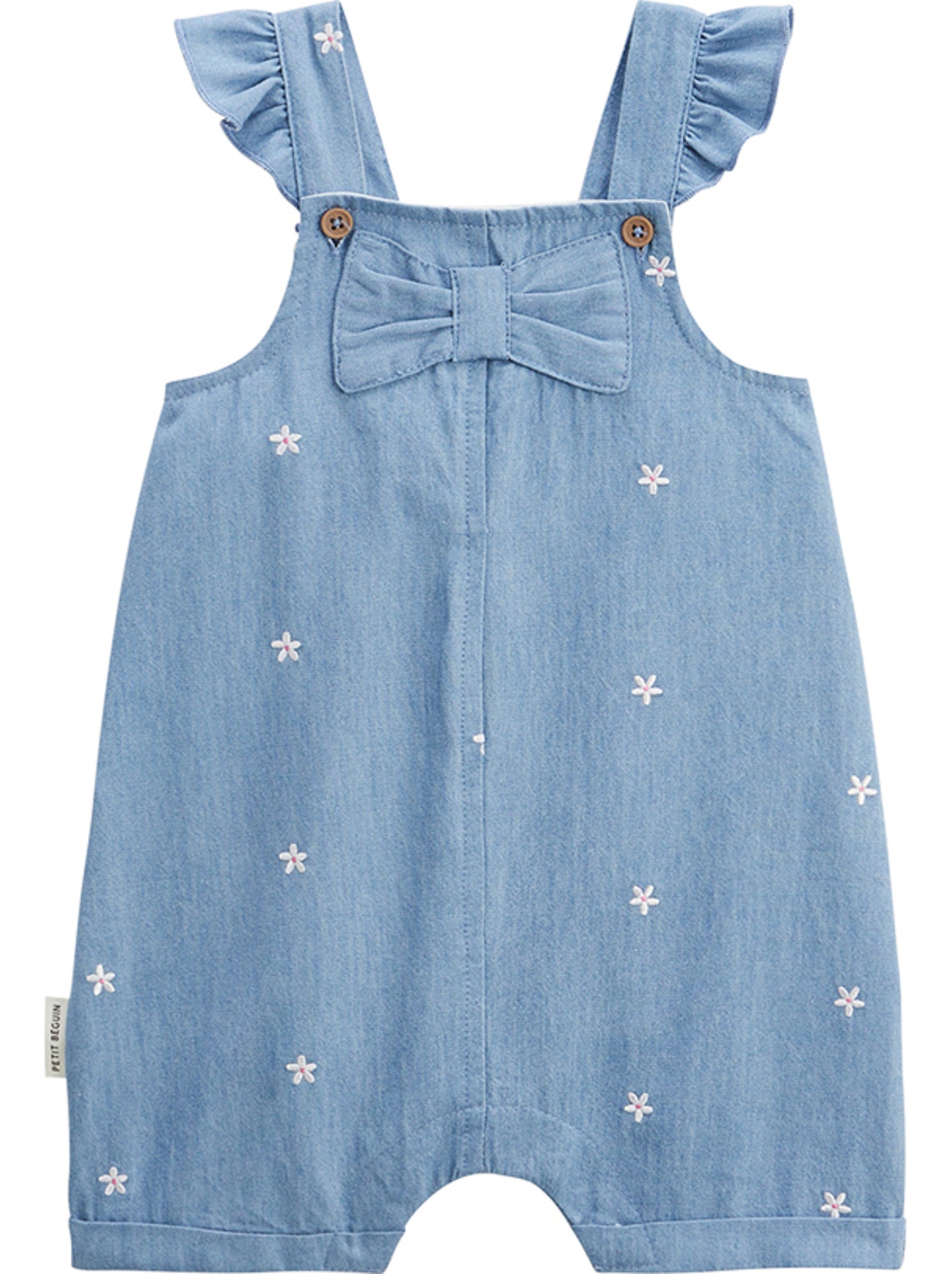 Salopette bébé en chambray ciao milano - Bleu