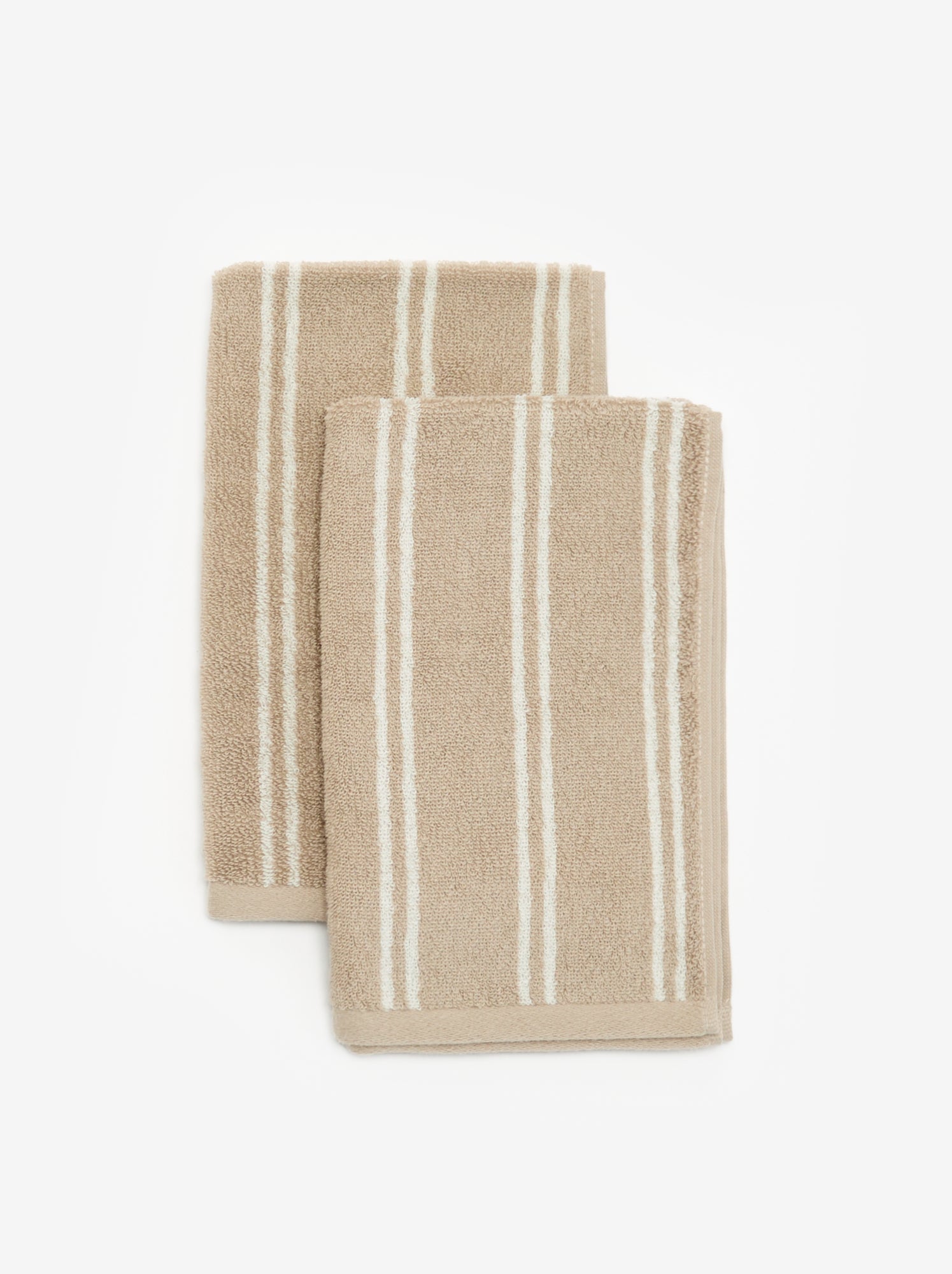 Serviette de bain - 30 x 50 cm - Beige