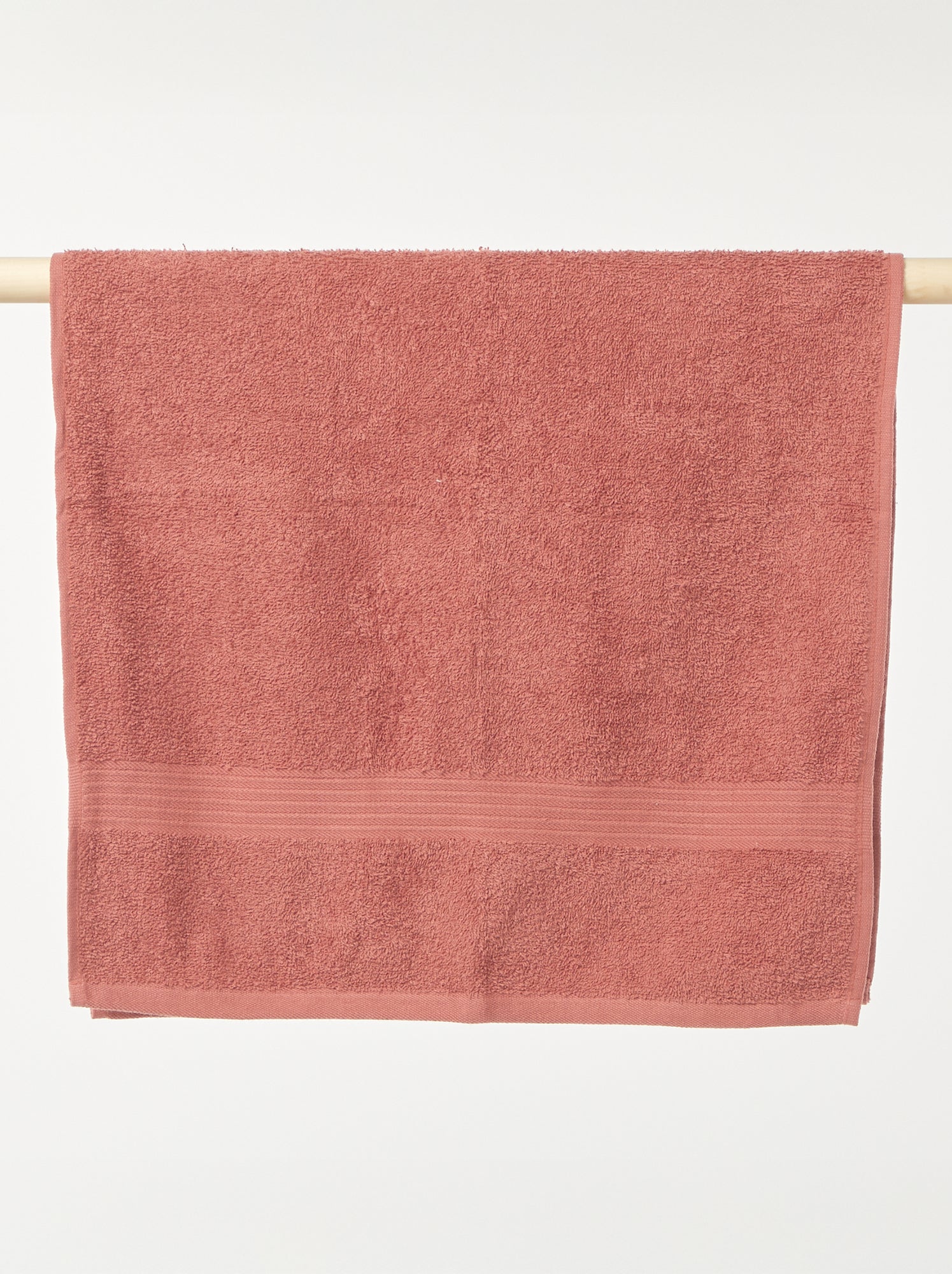 Serviette de bain 50 x 90 cm - terracotta