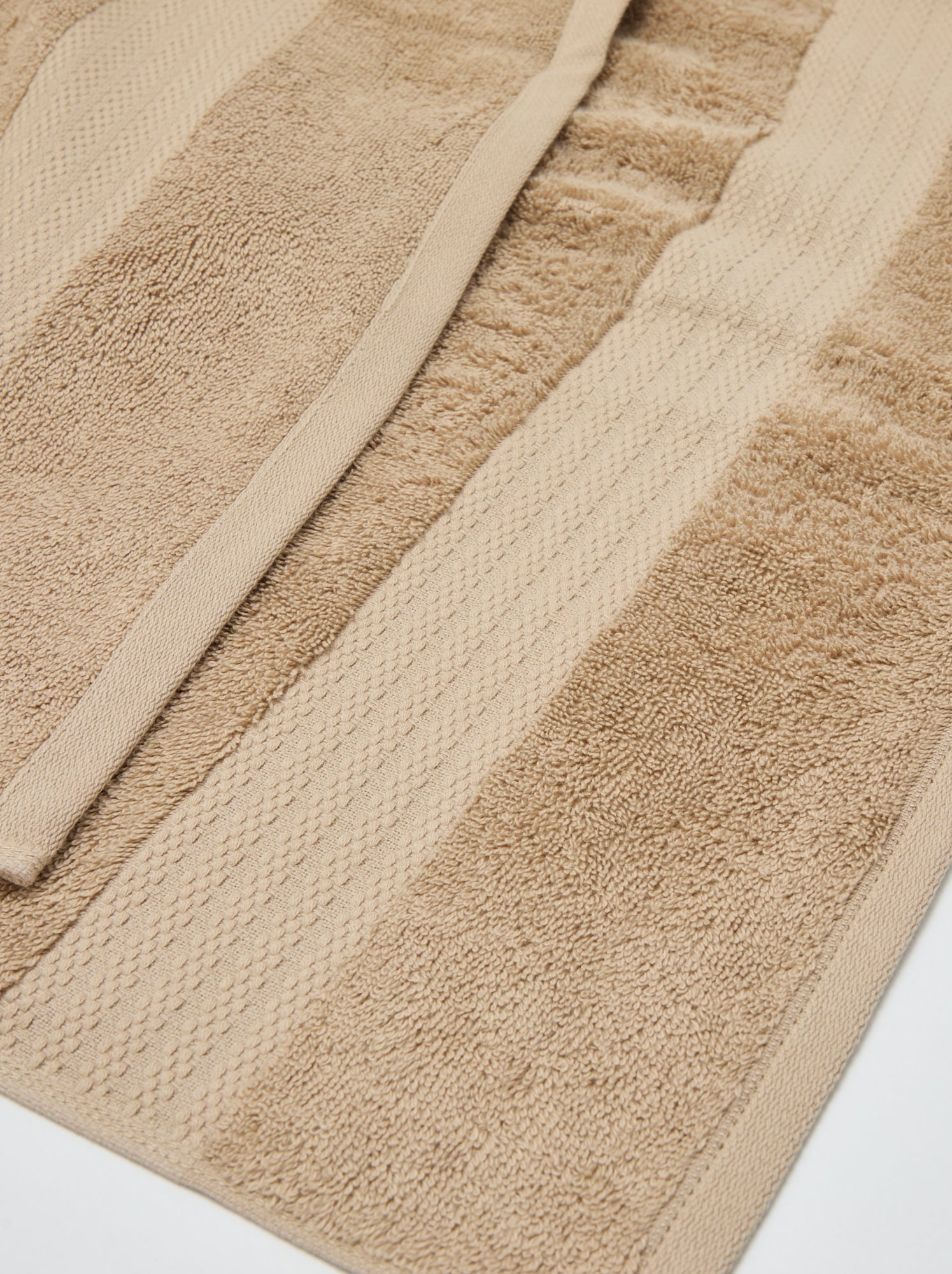 Serviette de bain 70 x 130 cm - Beige