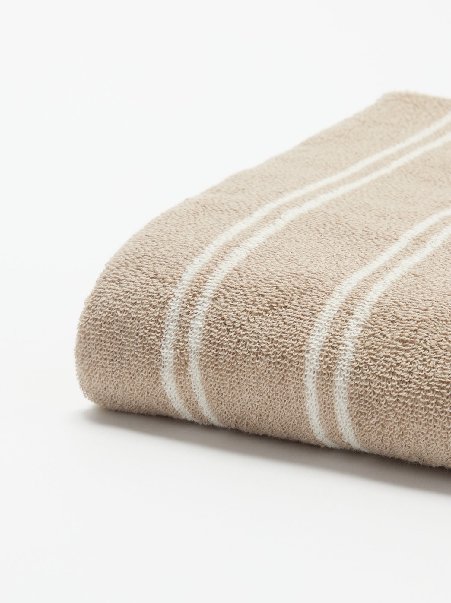 Serviette de bain 70 x 130 cm - Beige