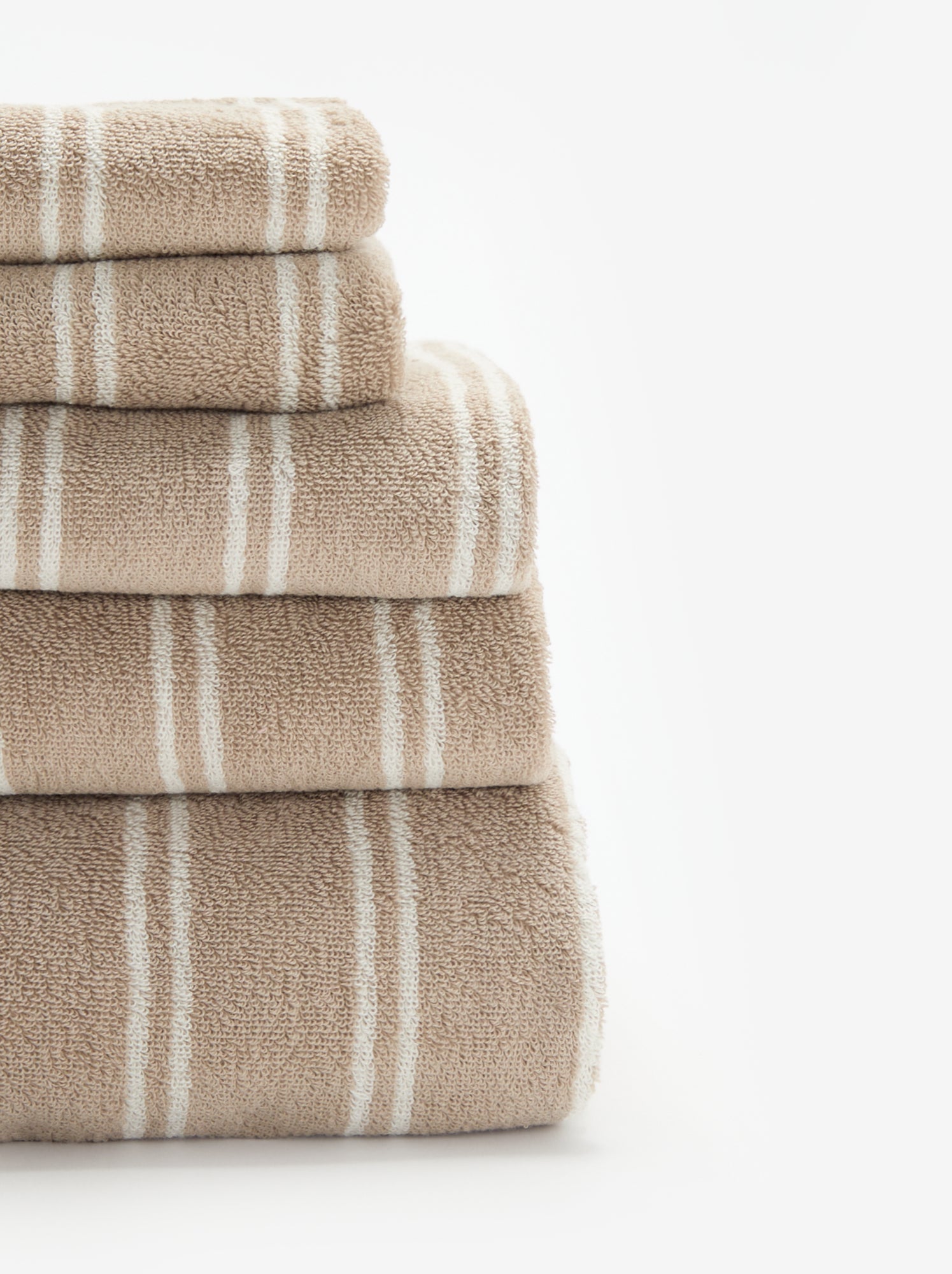 Serviette de bain 50 x 90 cm - Beige