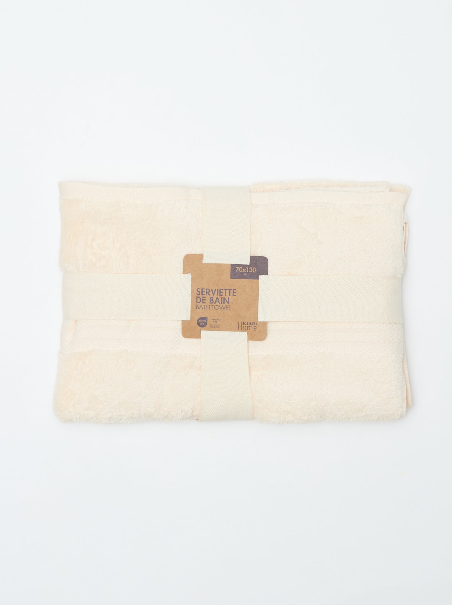 Serviette de bain 70 x 130 cm - Blanc