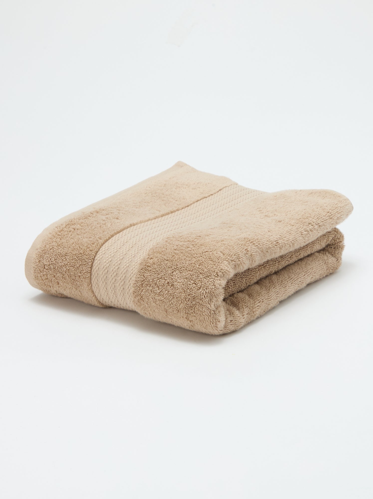 Serviette de bain 90 x 150 cm - Beige