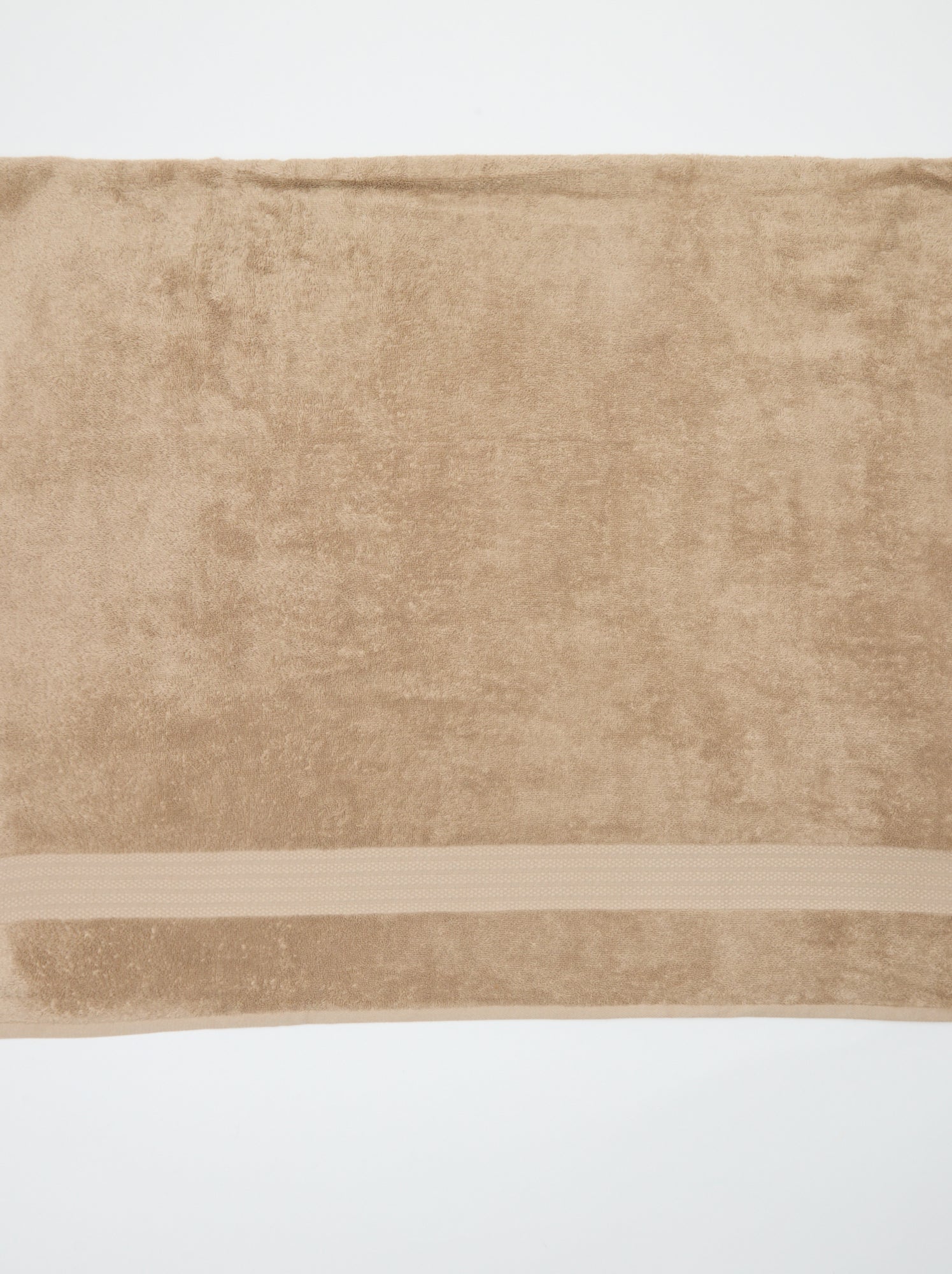 Serviette de bain 90 x 150 cm - Beige