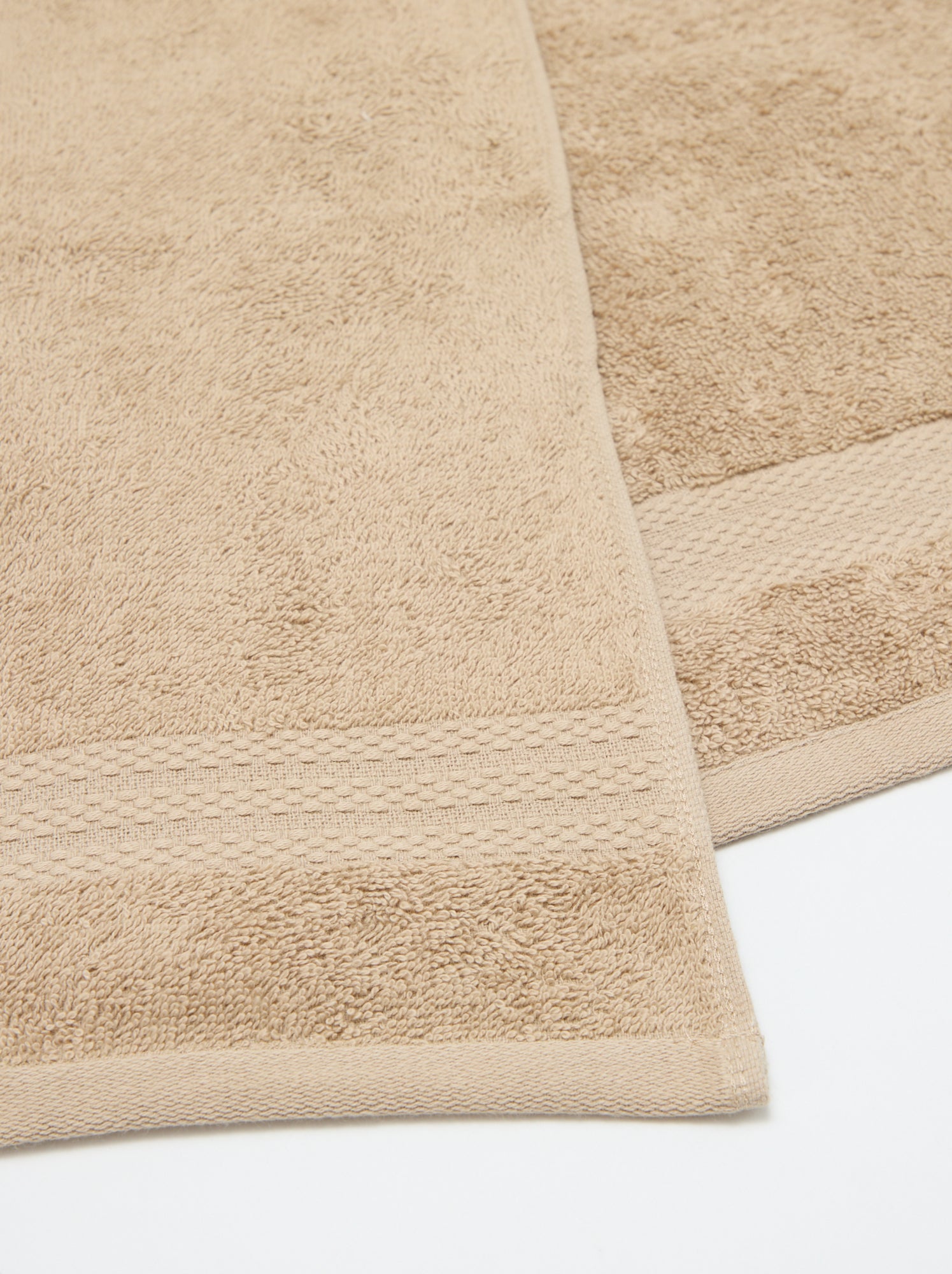 Serviette de bain 90 x 150 cm - Beige