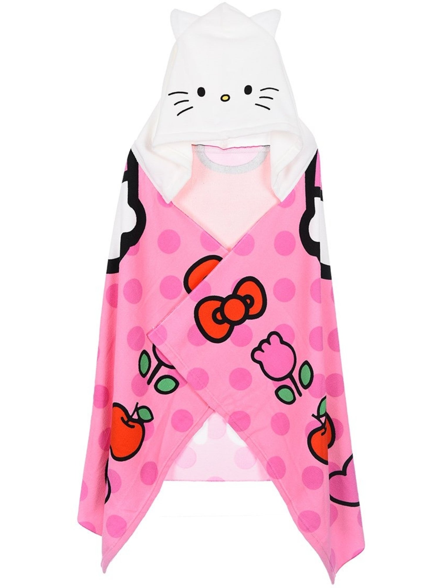 Serviette de Plage Hello Kitty | Licence Officielle - Rose